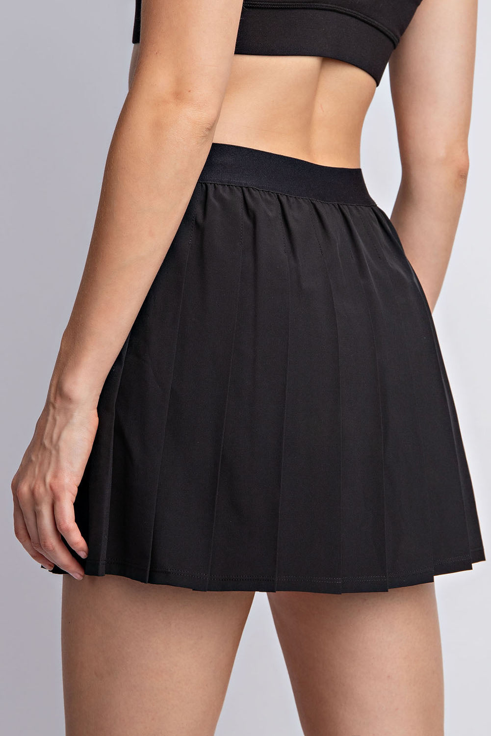 Woven Active Pleat Skort
