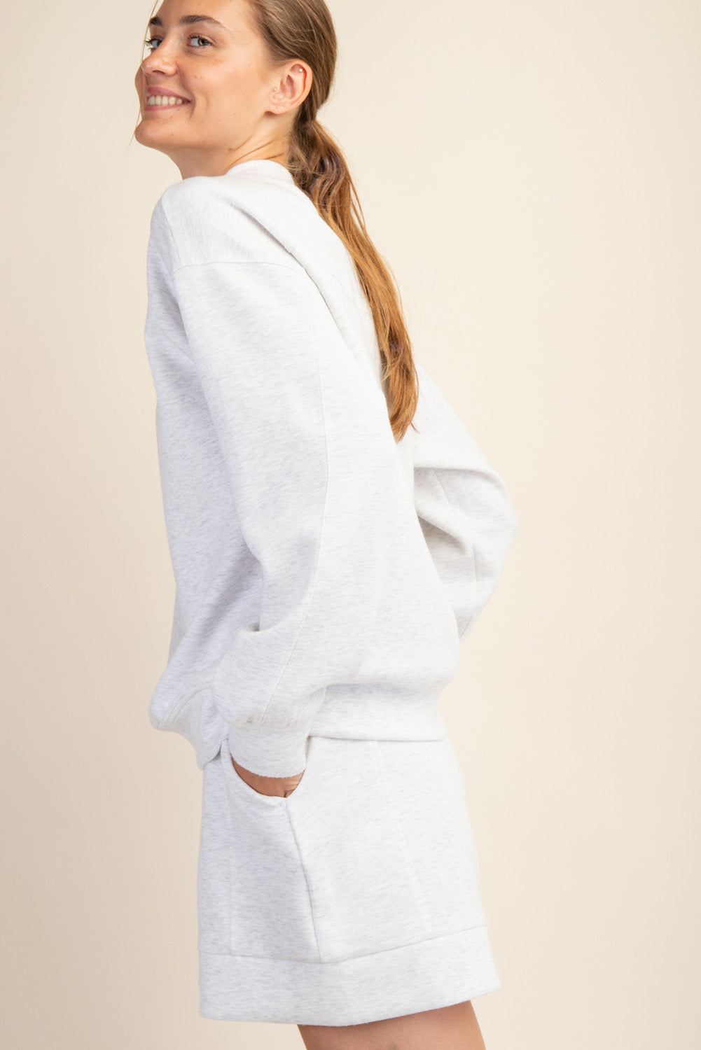 Modal Scuba Mock Neck Pullover