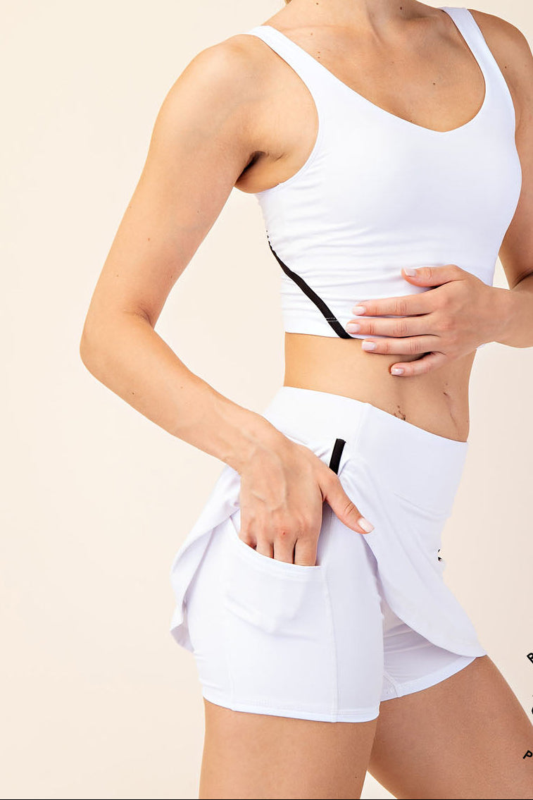 Recycled Butter Skort