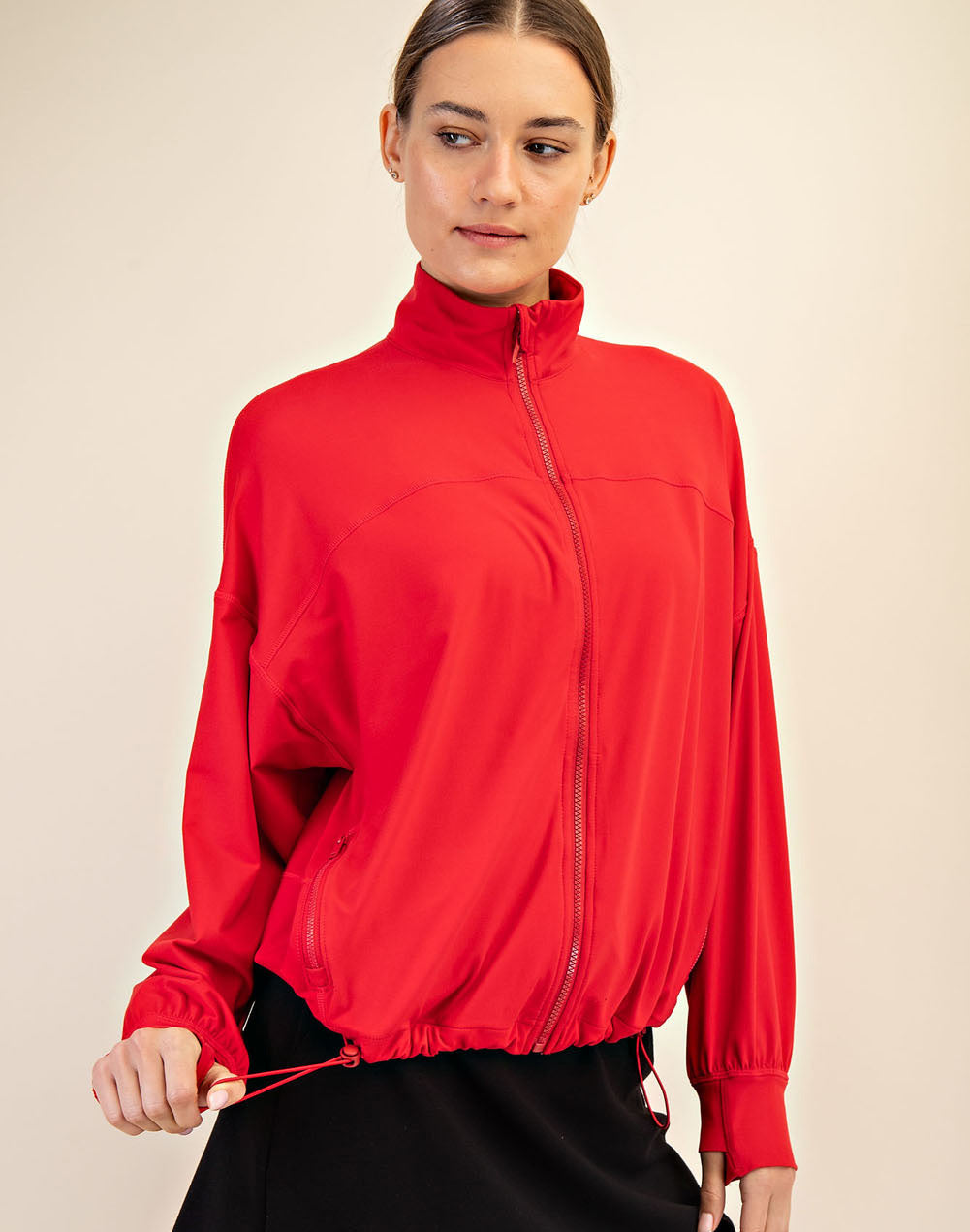 Butter Long Sleeve Zip-Up Jacket