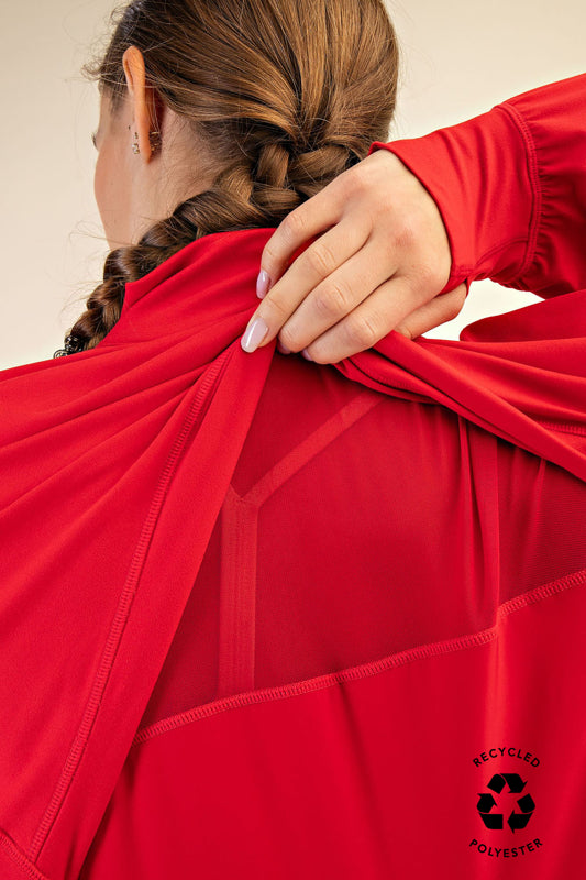 Butter Long Sleeve Zip-Up Jacket