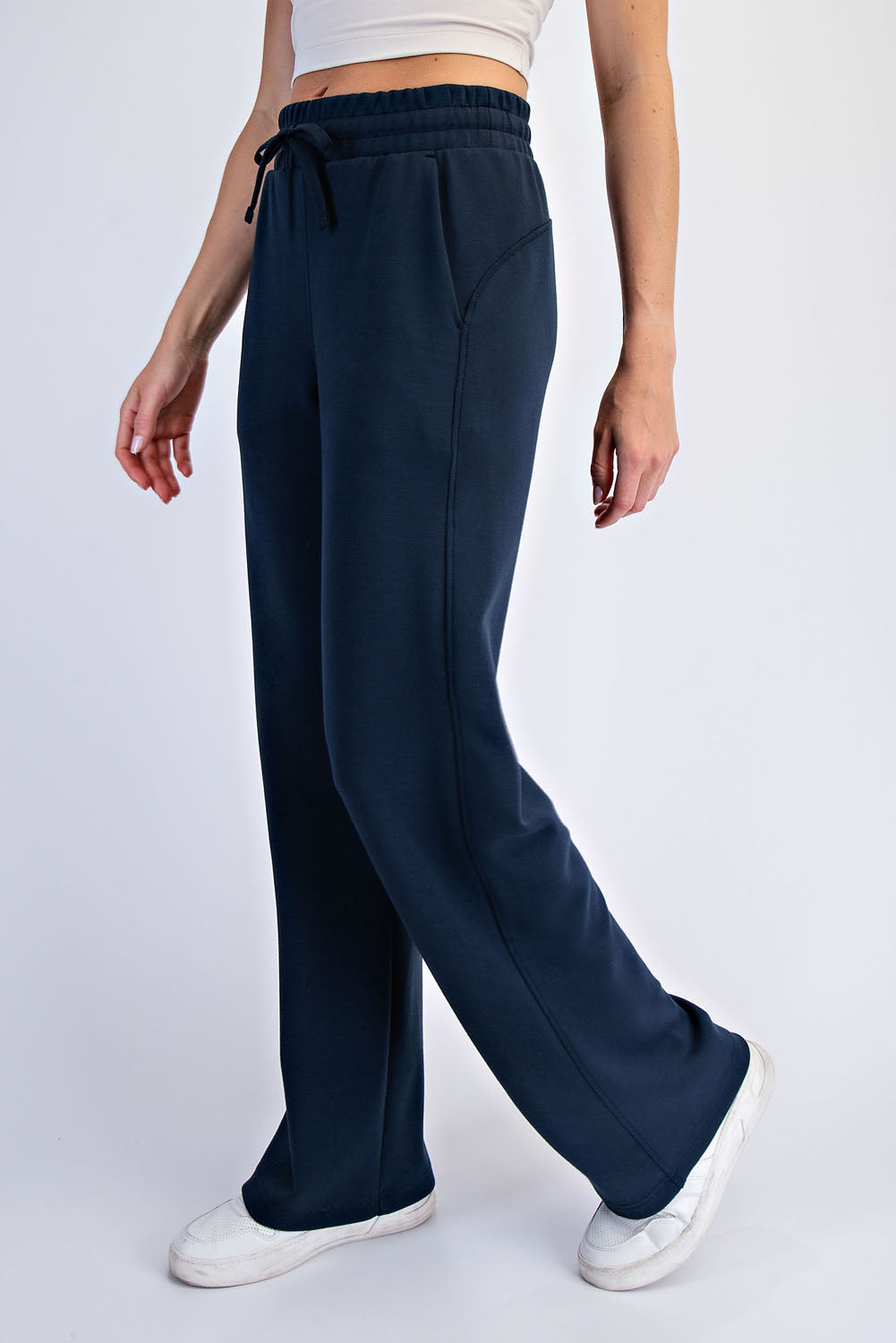 Modal Poly Span Scuba Straight Pant