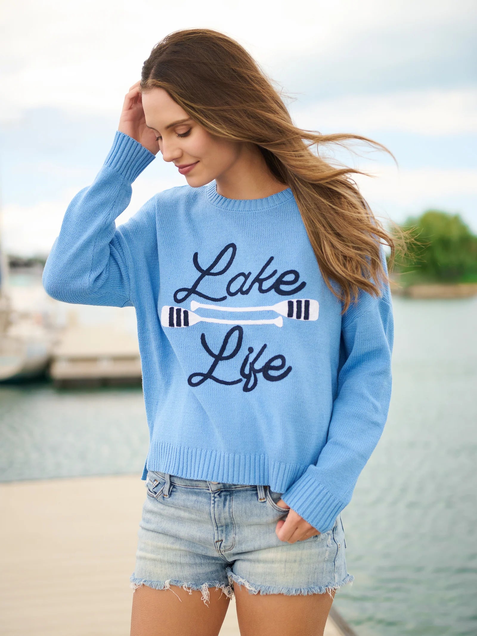 Lake Life Relaxed Fit Sweater