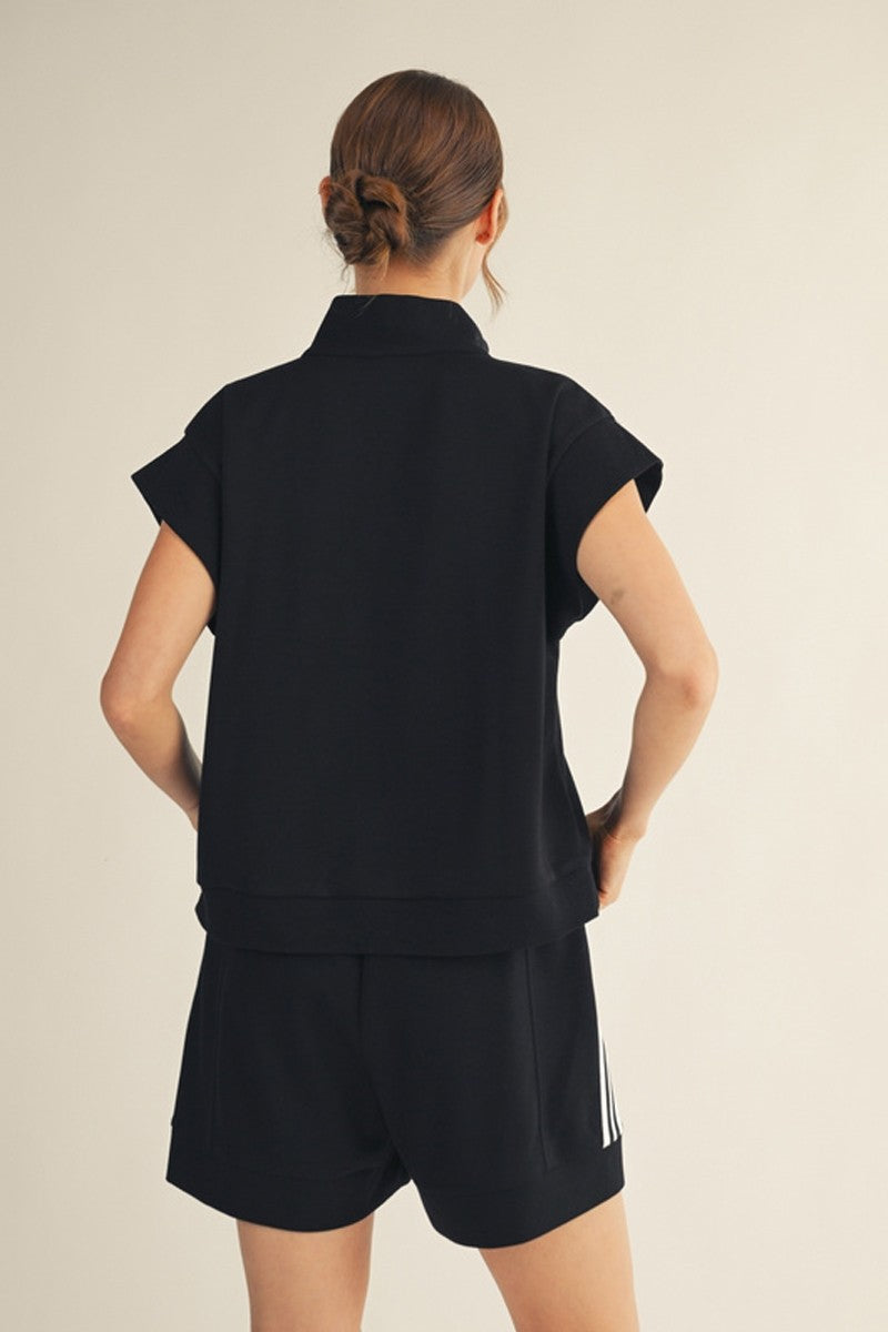 Drop Shoulder and Short Set