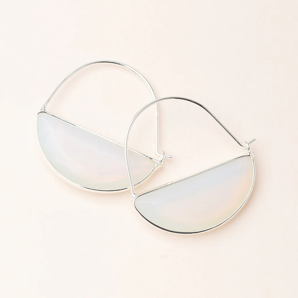 Scout Stone Prism Hoop Earring