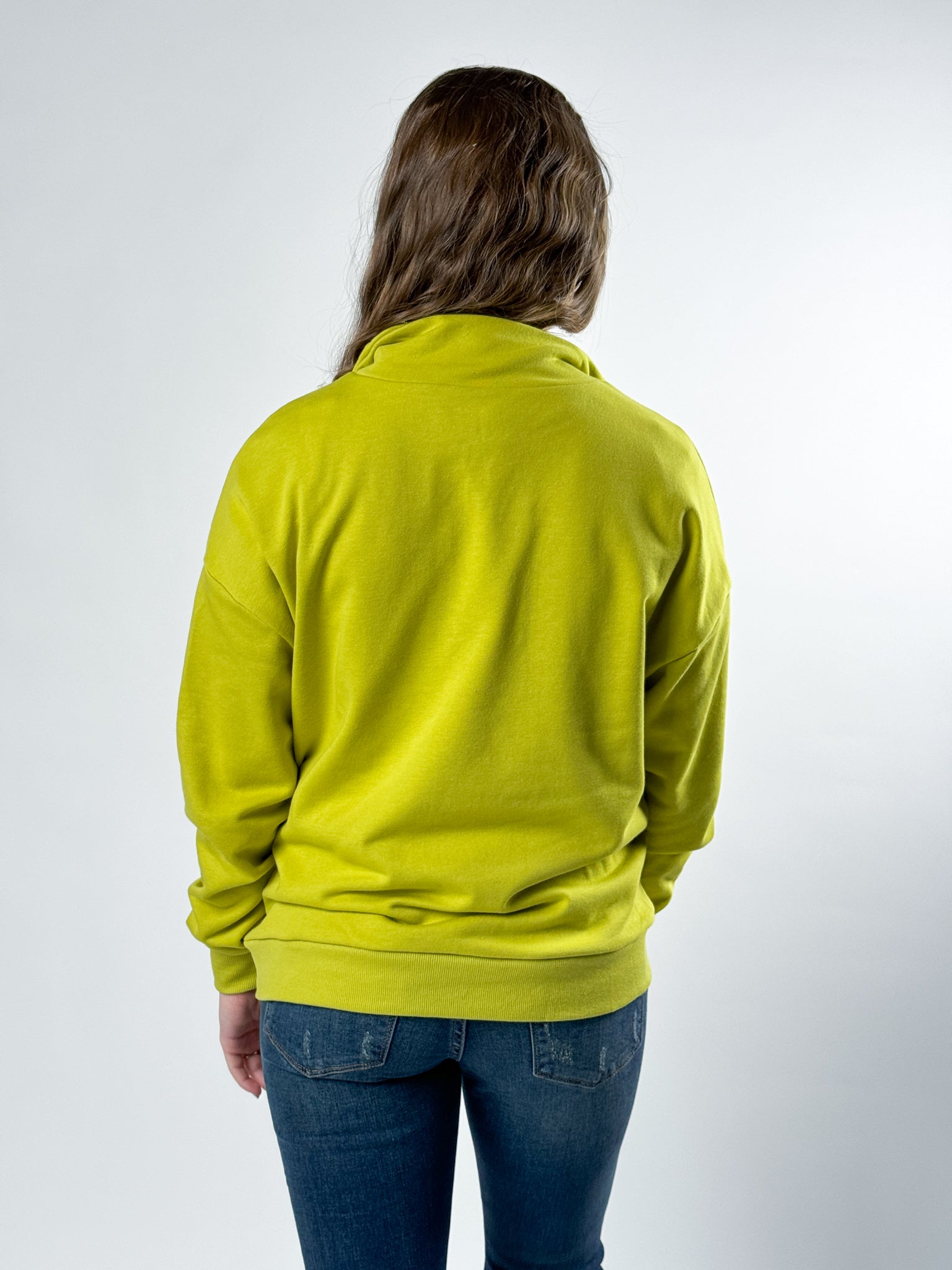 Staccato Half Zip-Up - Lime