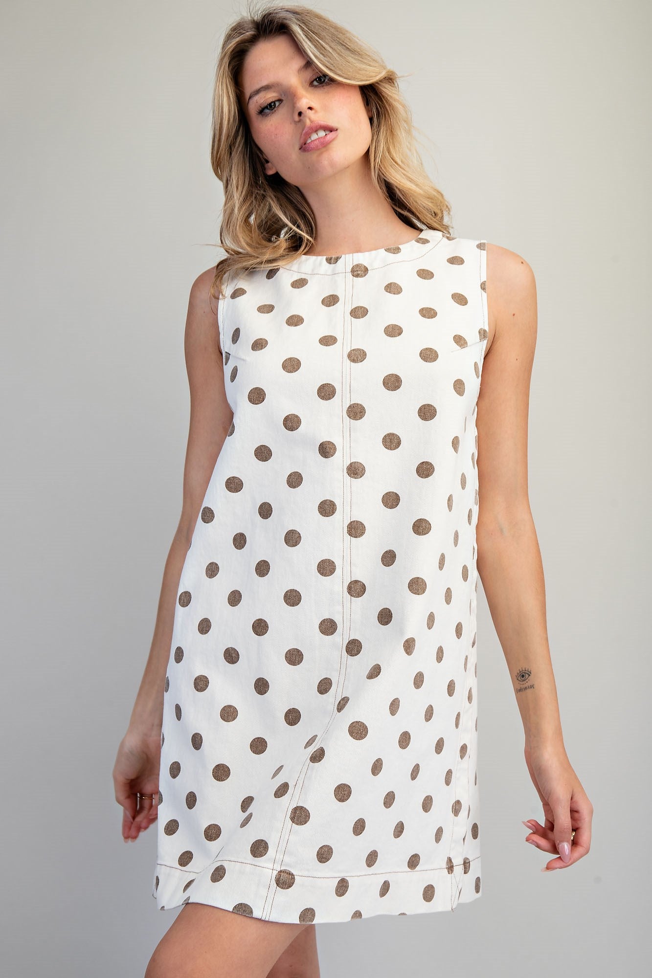 Polka Dot Mini Dress