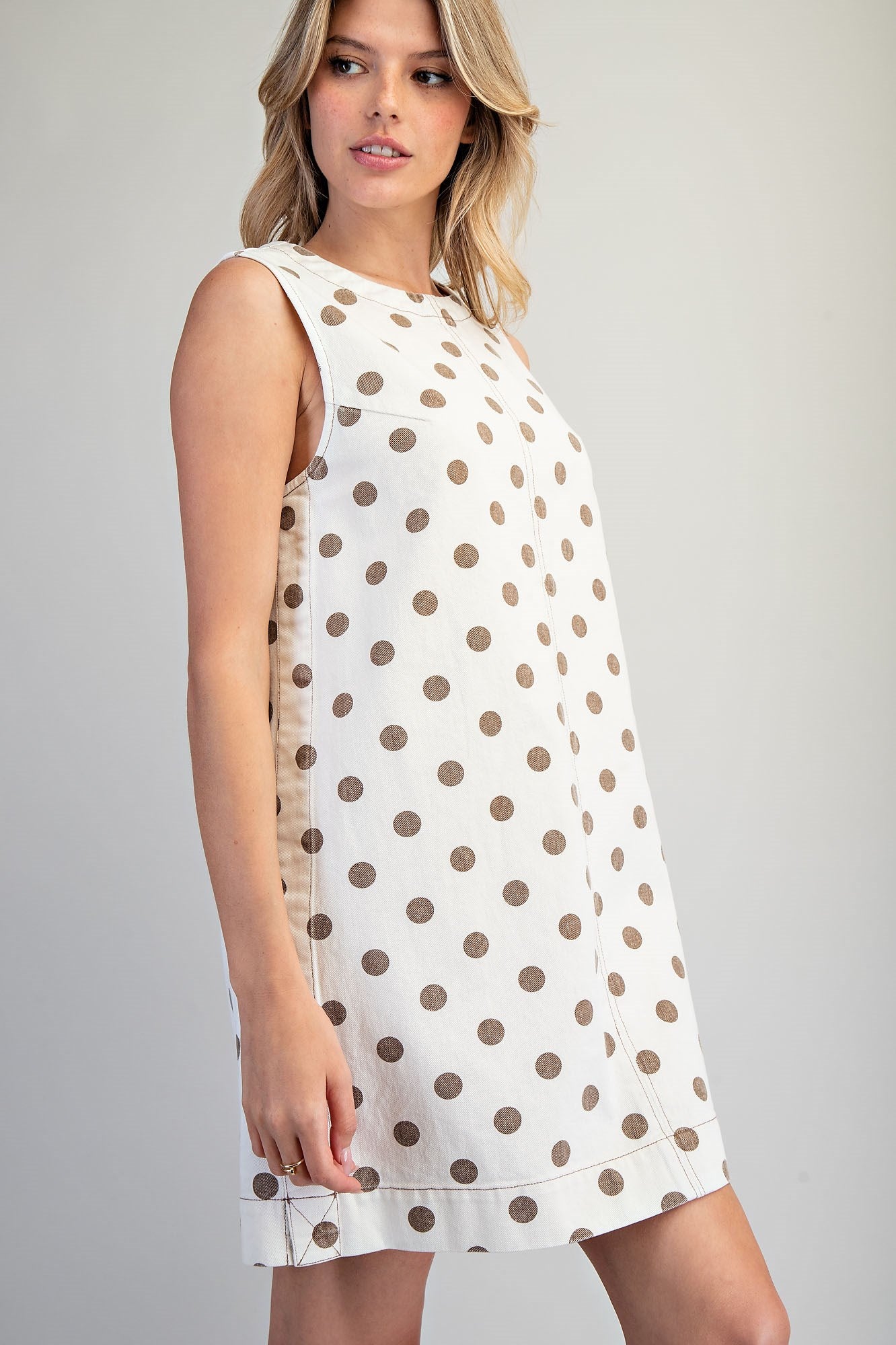 Polka Dot Mini Dress