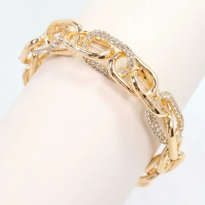 Currie Link Stretch Bracelet