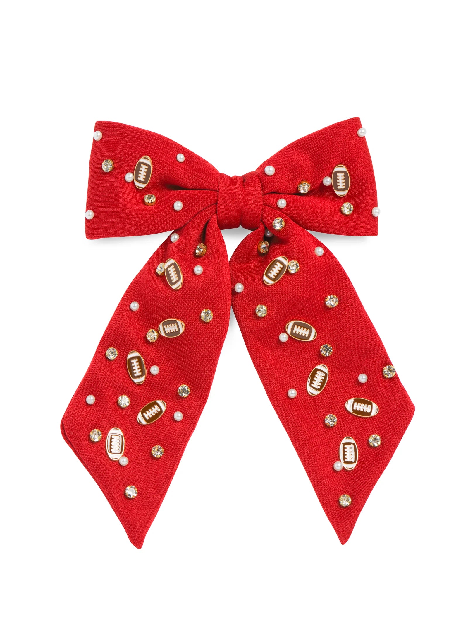 Game Day Charms Bow Clip