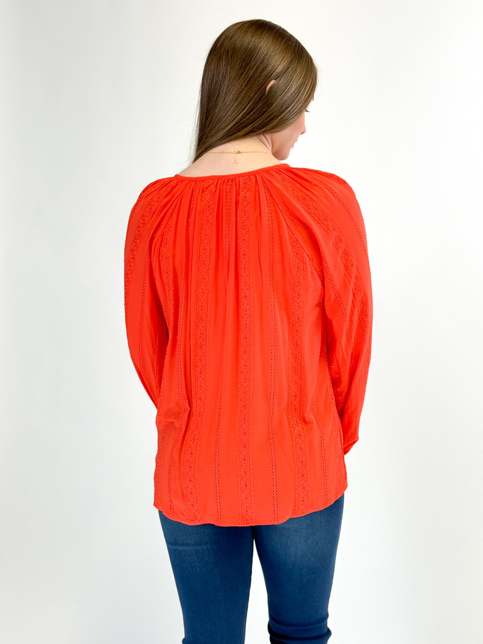 Liverpool Shirred Blouse