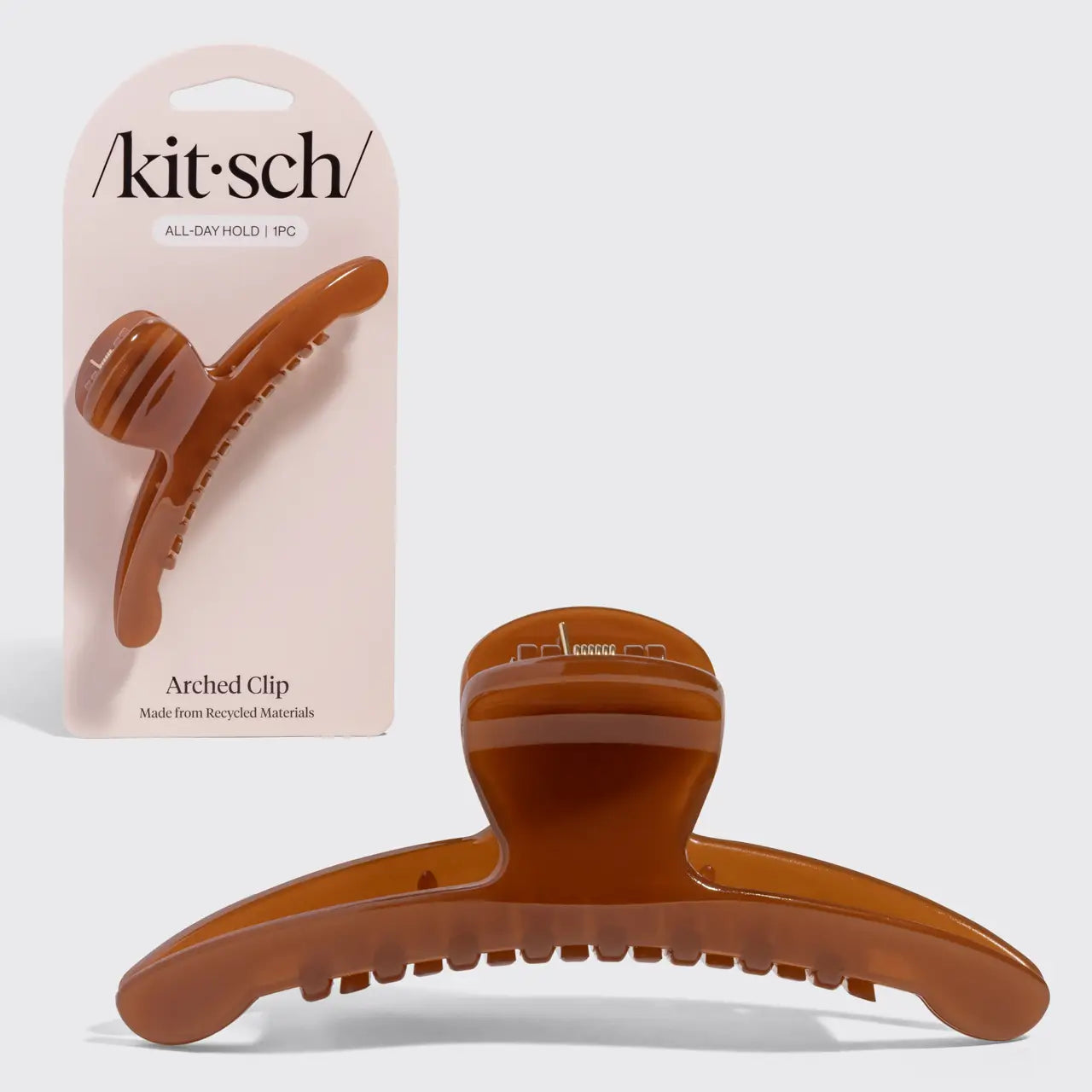 Kitsch Plastic Large Arched Clip