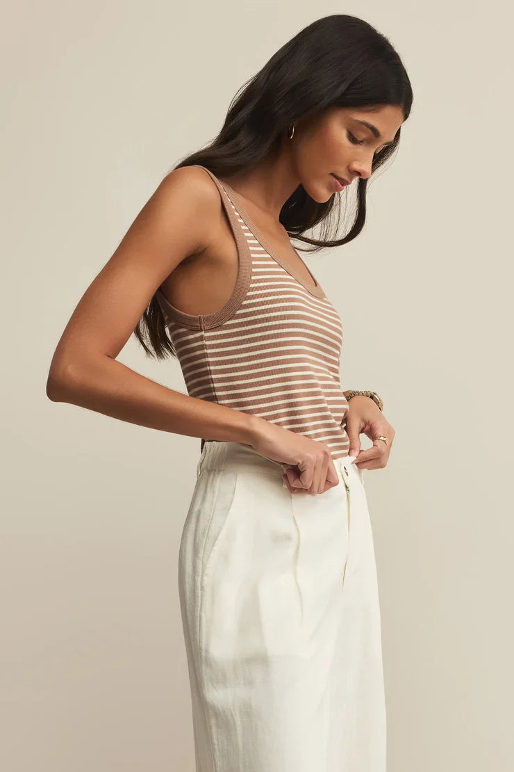 Z Supply Elin Stripe Rib Tank