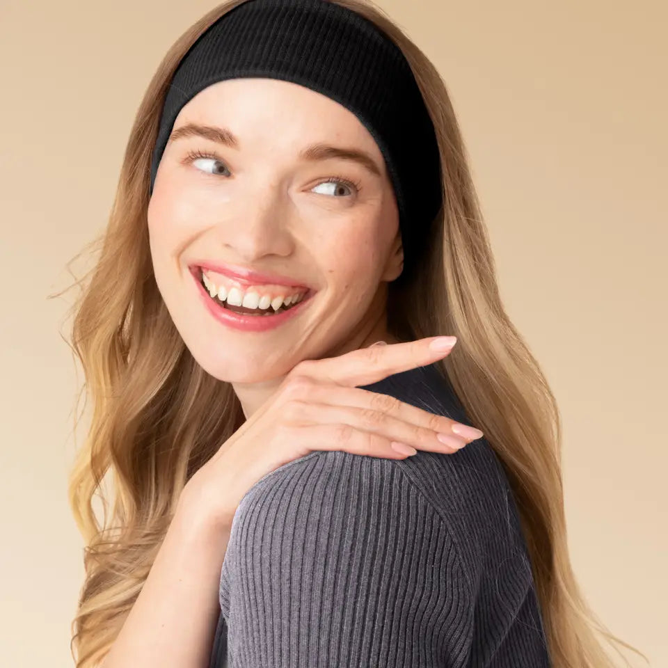 Kitsch Ribbed Elastic Headband 2pc