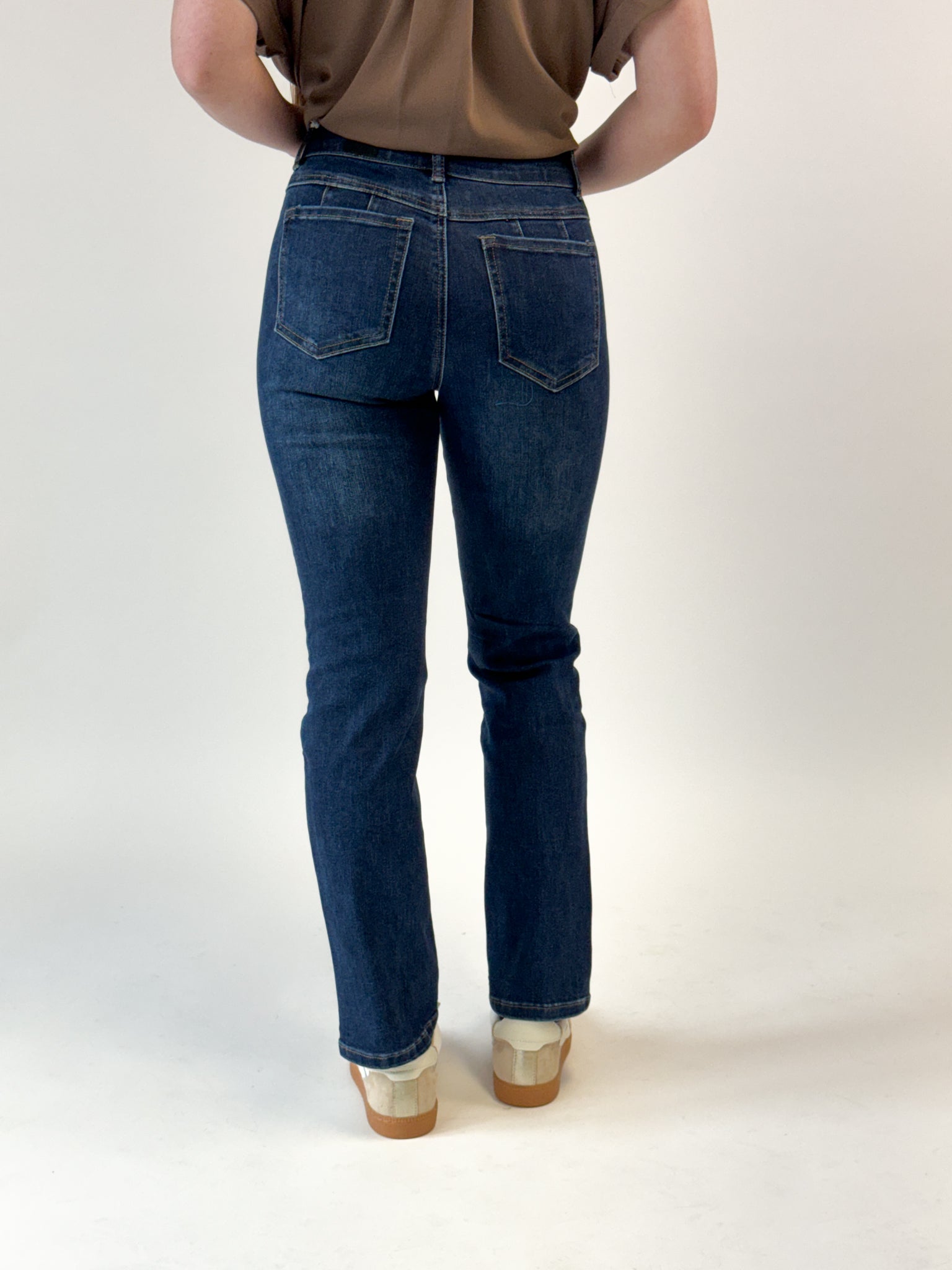 Tribal Sophia Curvy Straight Jeans