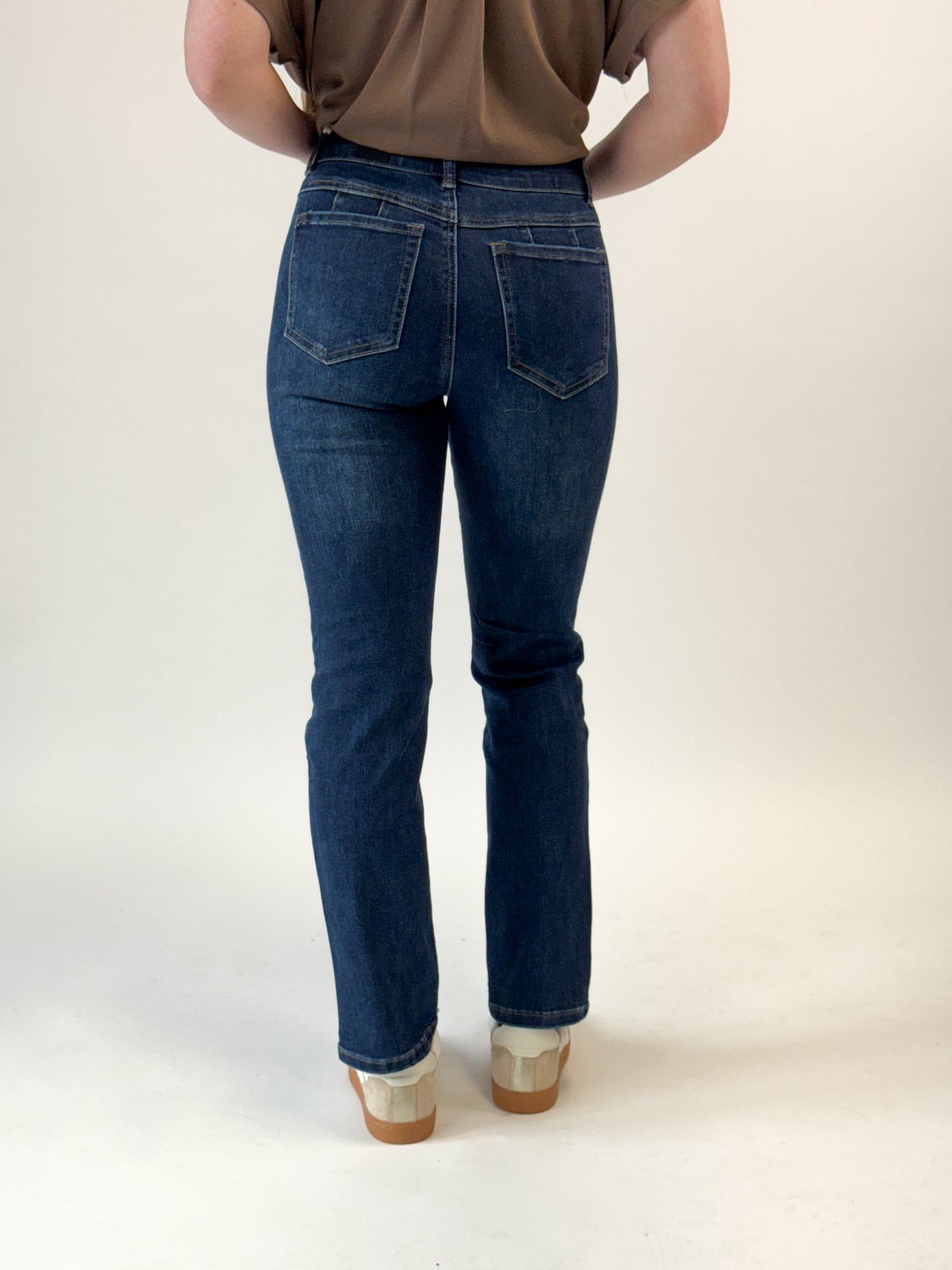 Tribal Sophia Curvy Straight Jeans