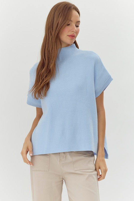 Drop Shoulder Comfy Sweater