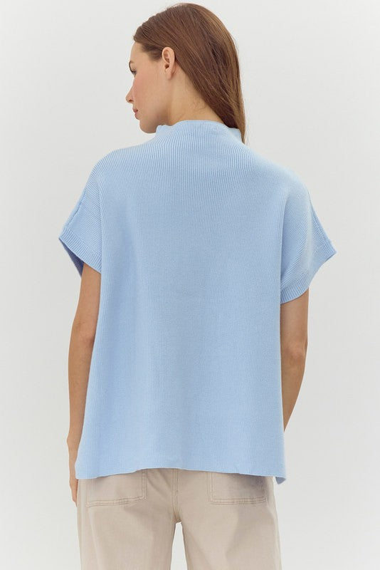 Drop Shoulder Comfy Sweater