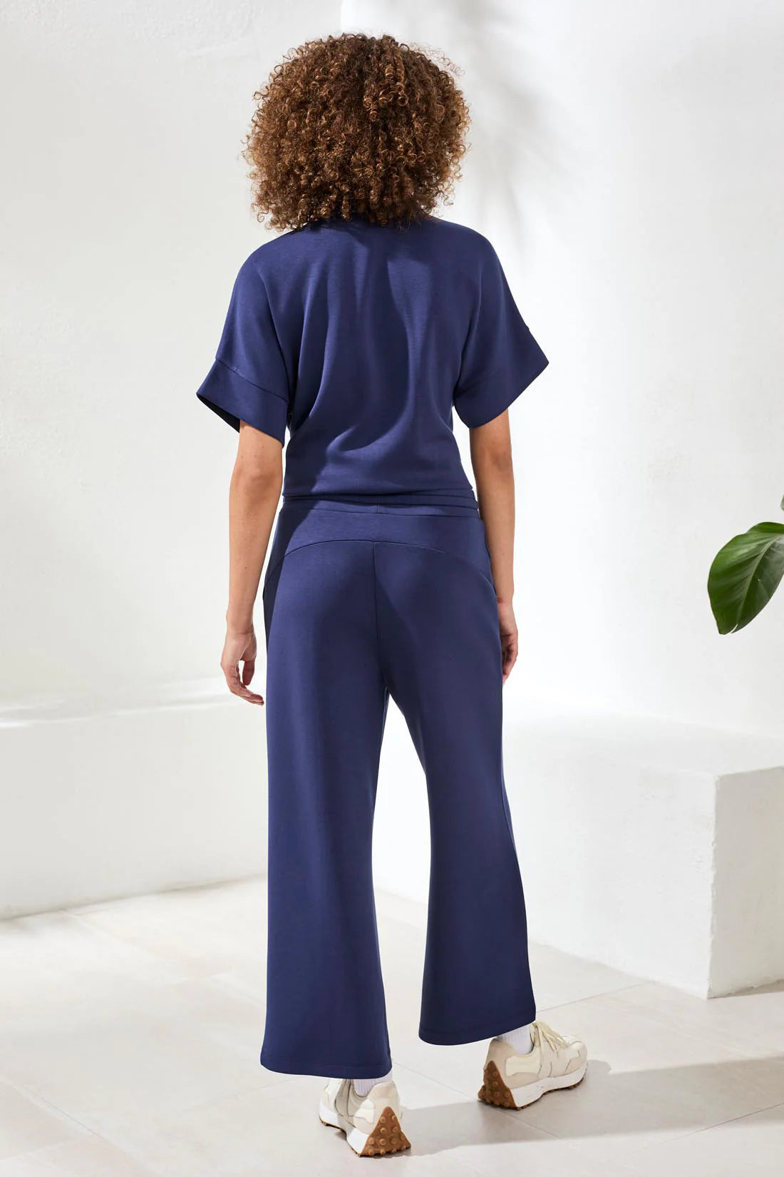 Tribal Pull On Capri With Drawcord