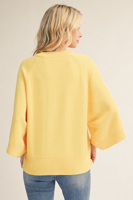 Drop Shoulder Comfy Sweater