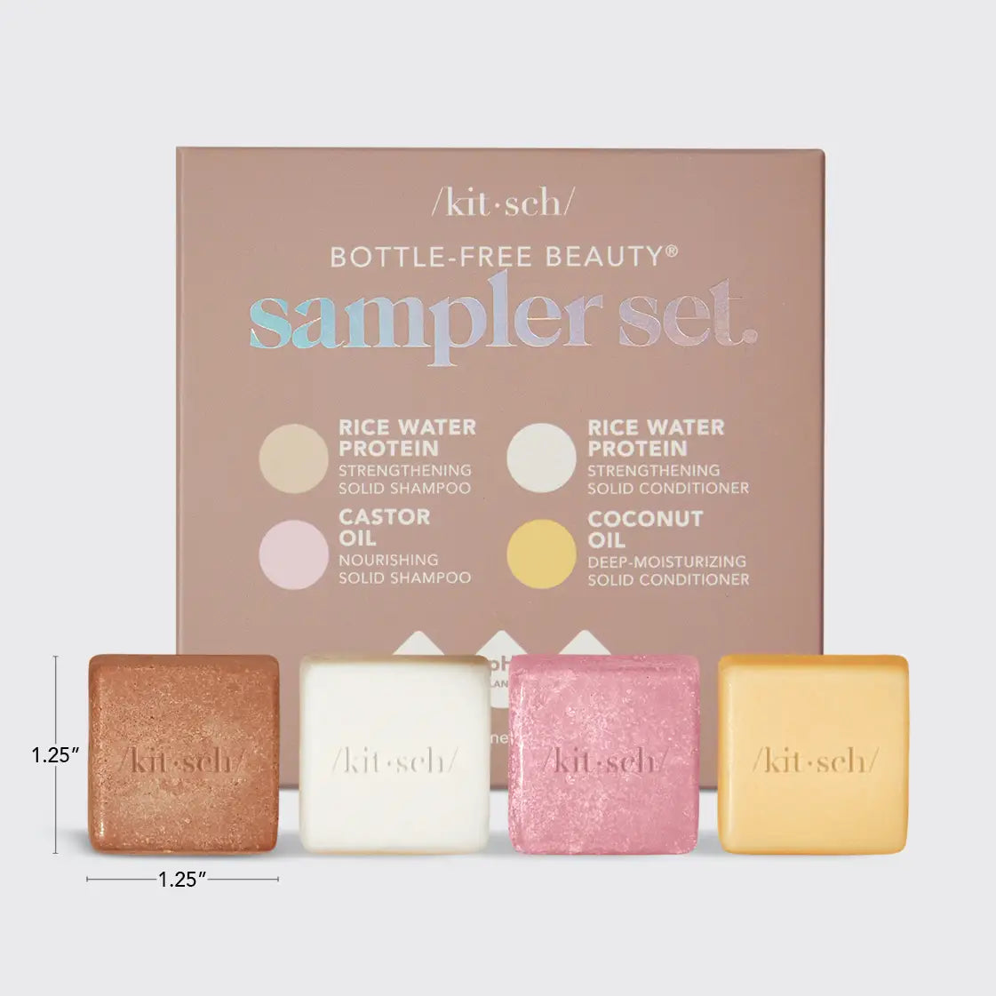 Kitsch Bottle-Free Beauty 4pc Sampler Set
