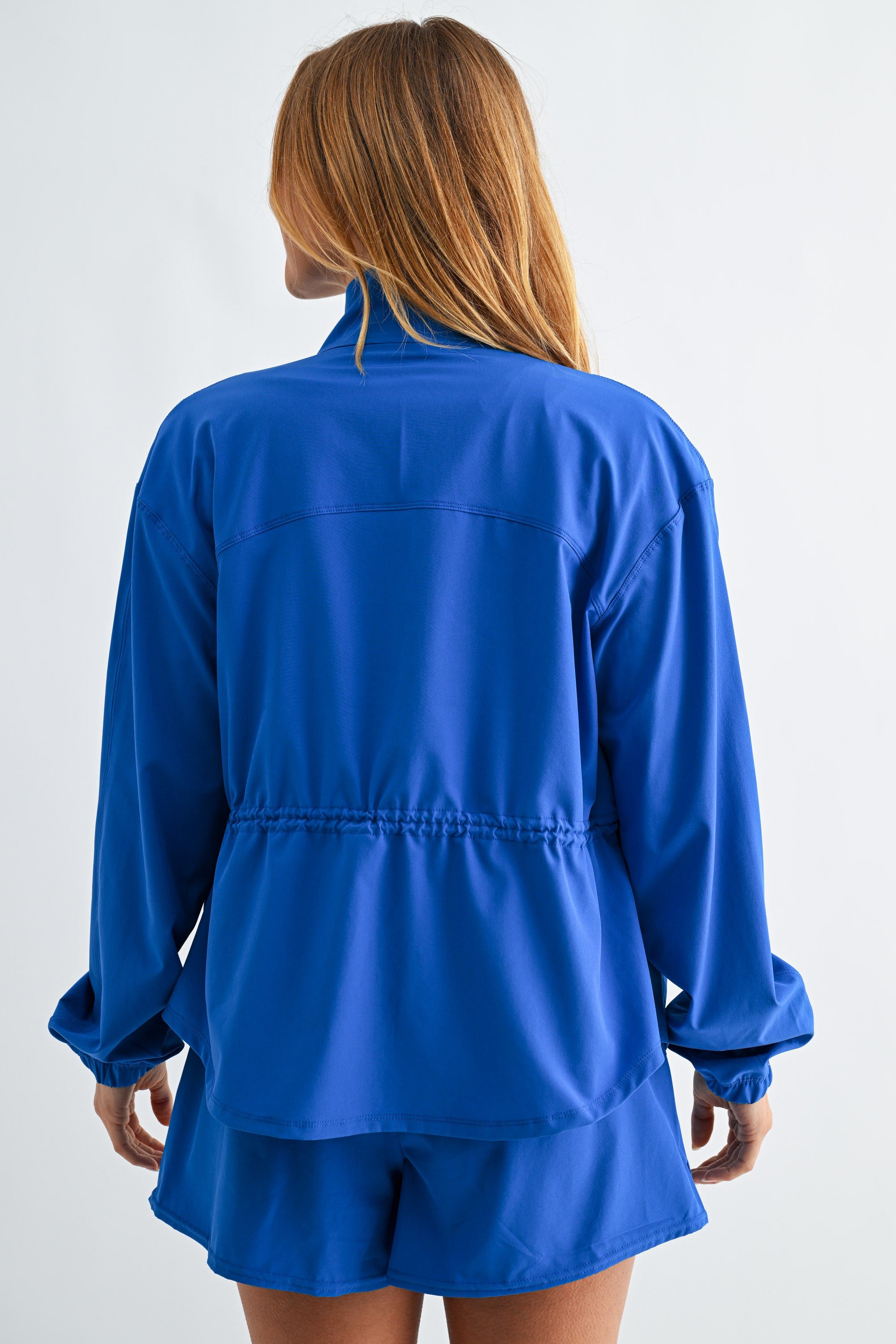 Curve Cinch Peplum Jacket