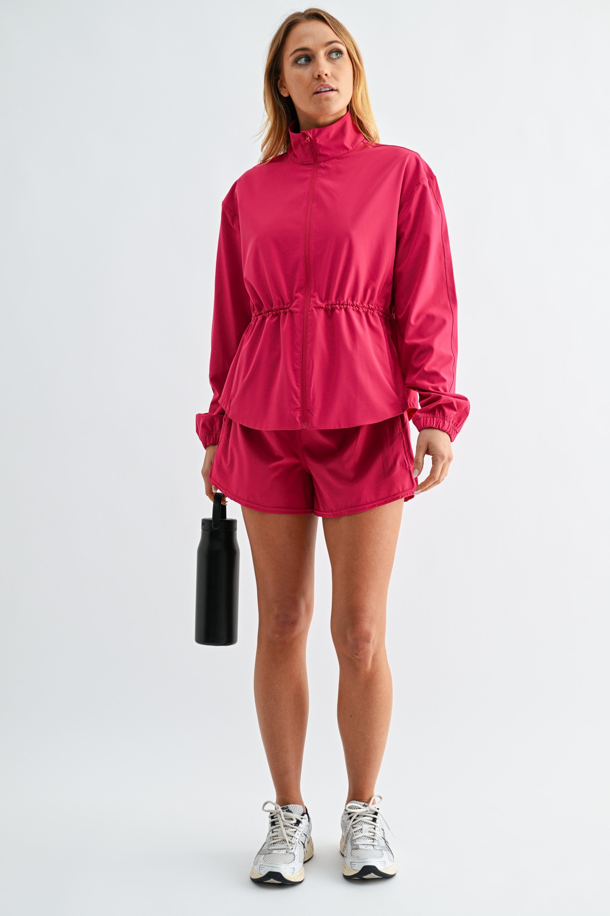 Curve Cinch Peplum Jacket