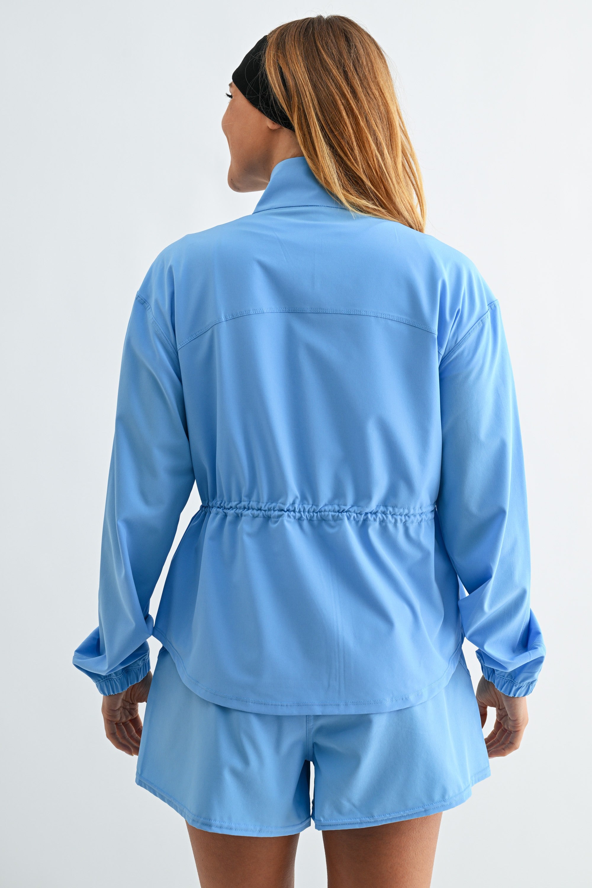 Curve Cinch Peplum Jacket