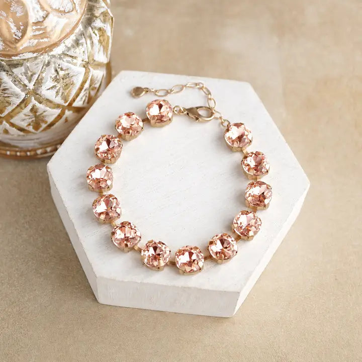 Colorful Glass Crystal Bracelet