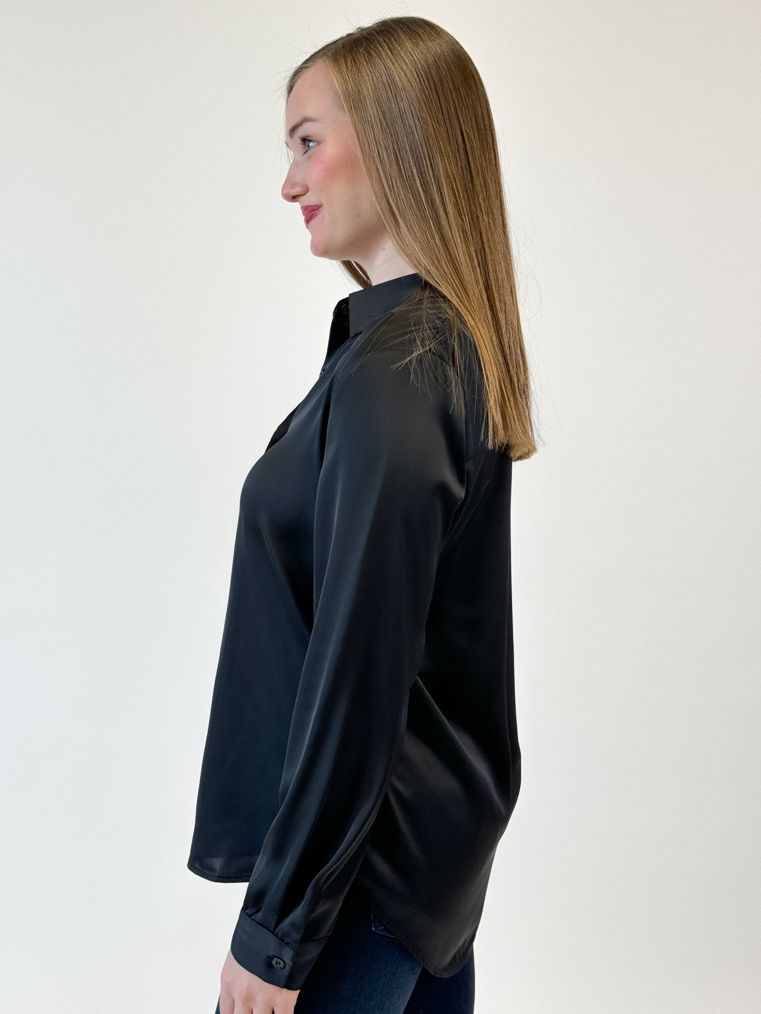 Classic Button Down - Black