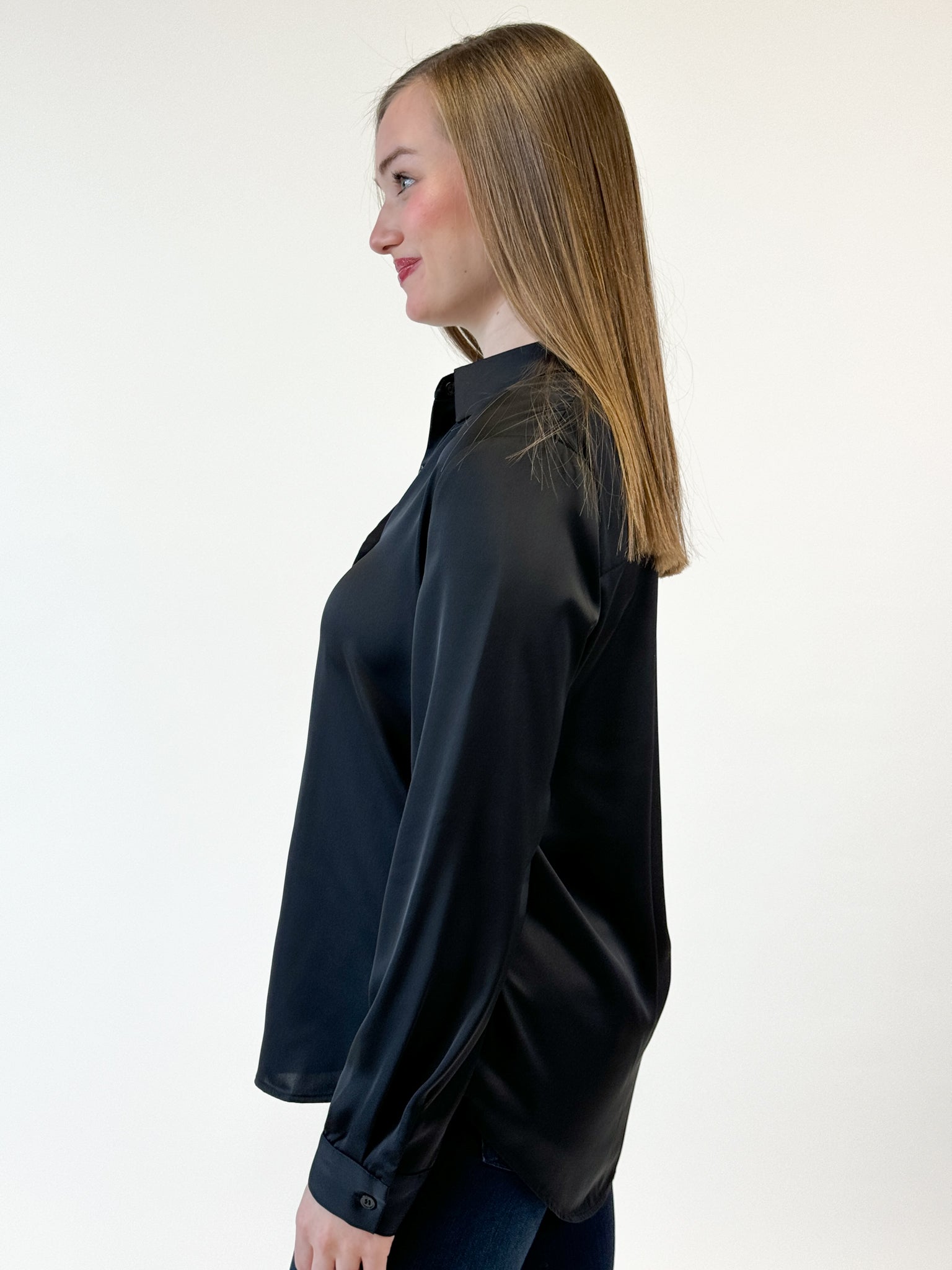 Classic Button Down - Black