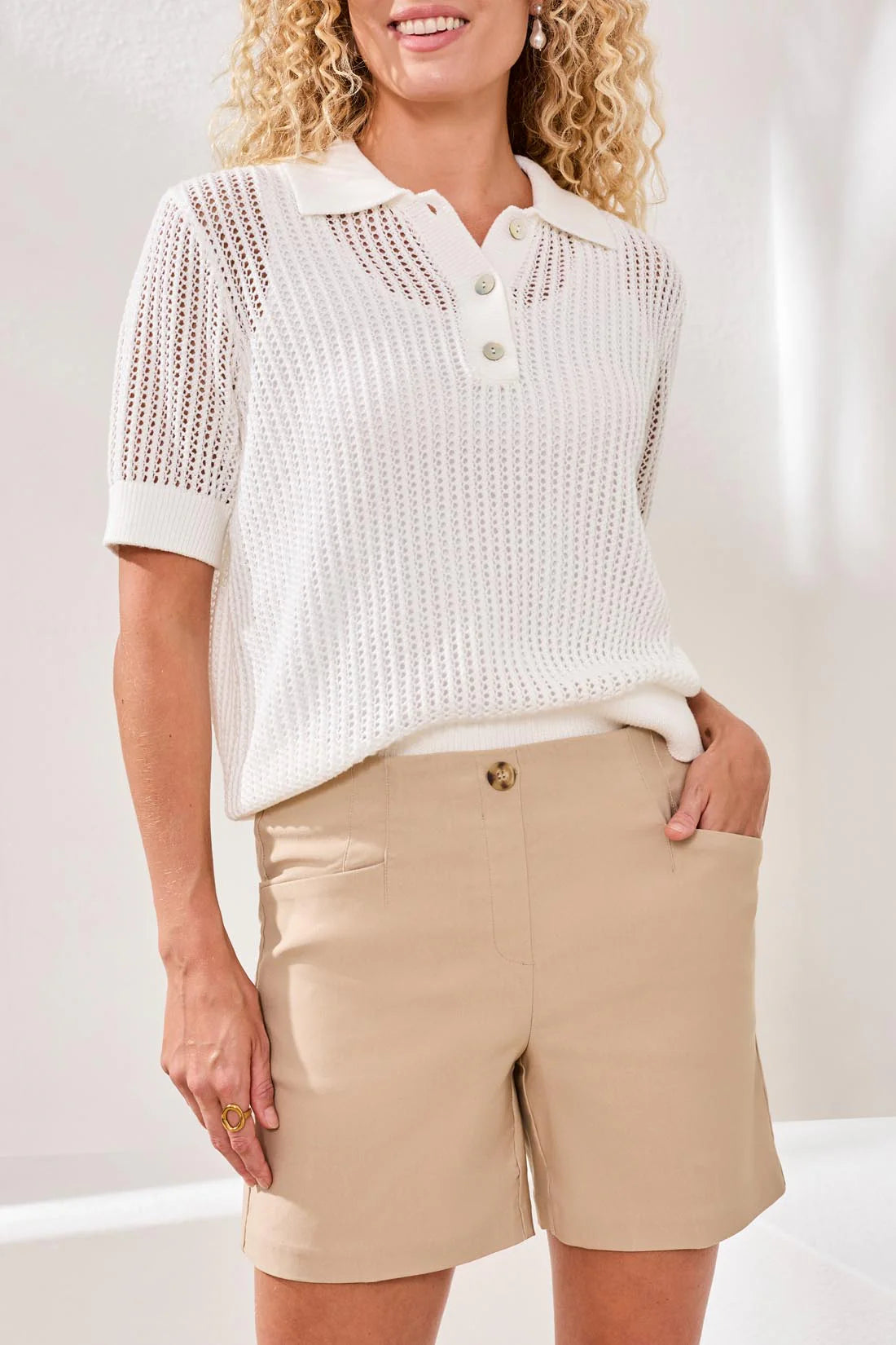 Tribal Flatten It Pull On Short