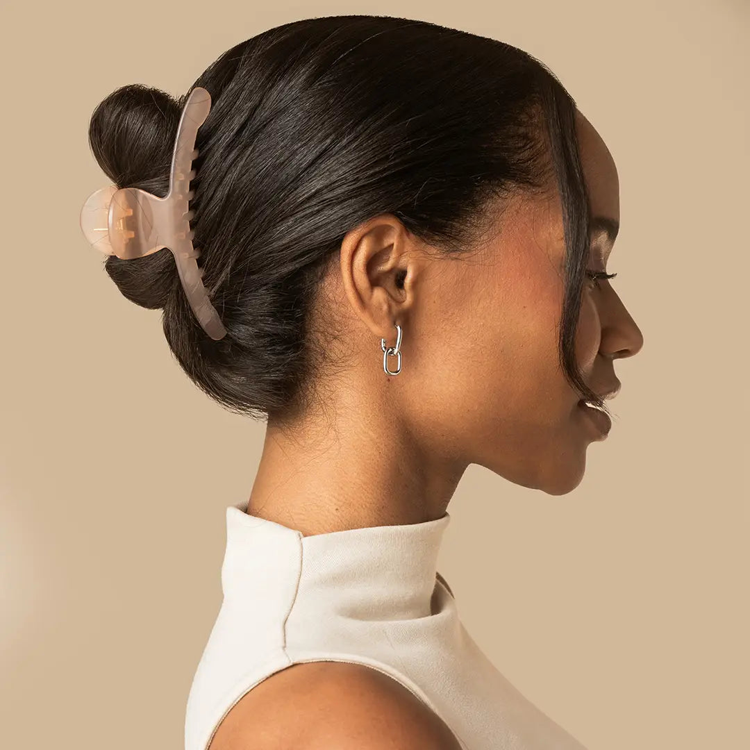 Kitsch Plastic Large Arched Clip