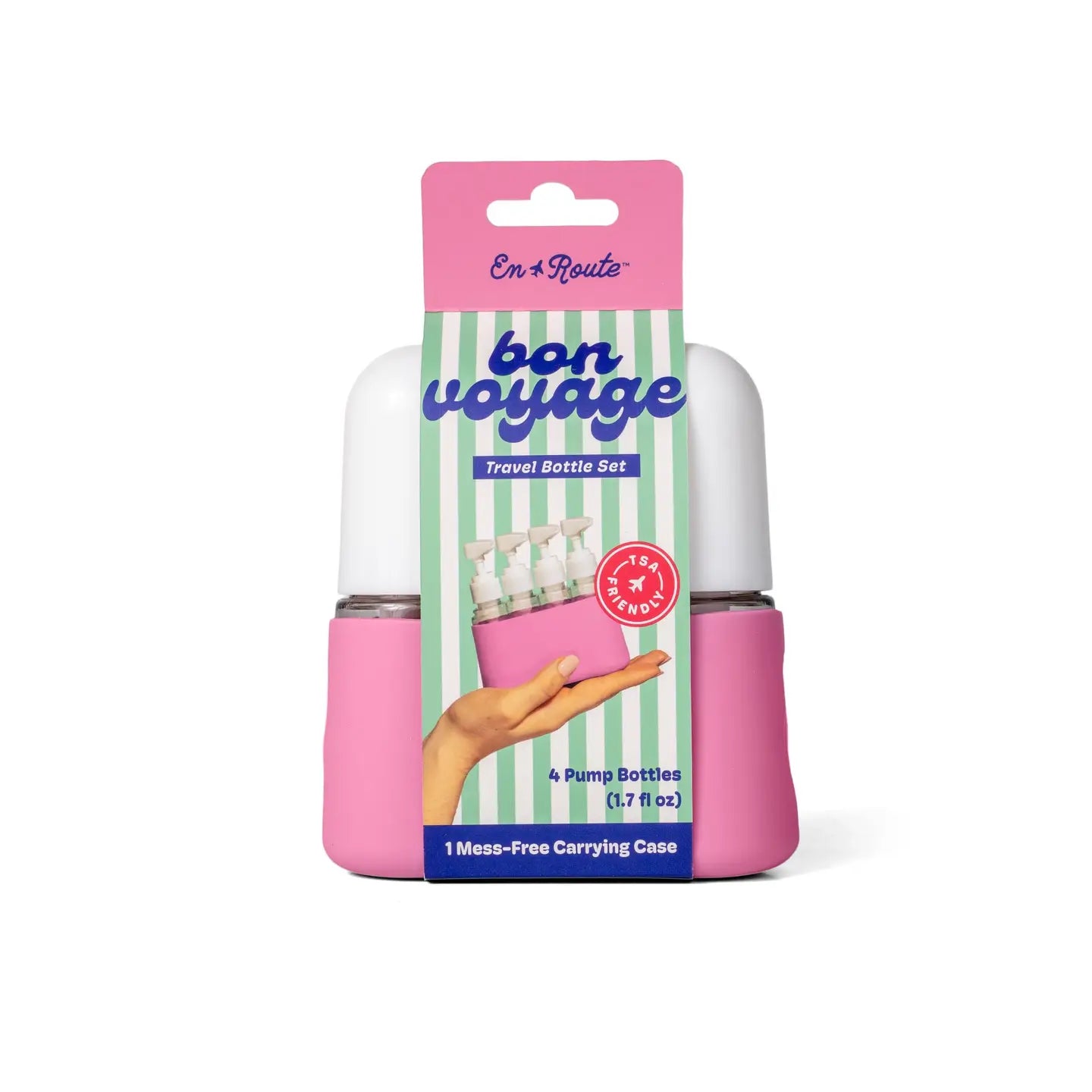 En Route Bon Voyage 4 Piece Travel Bottles