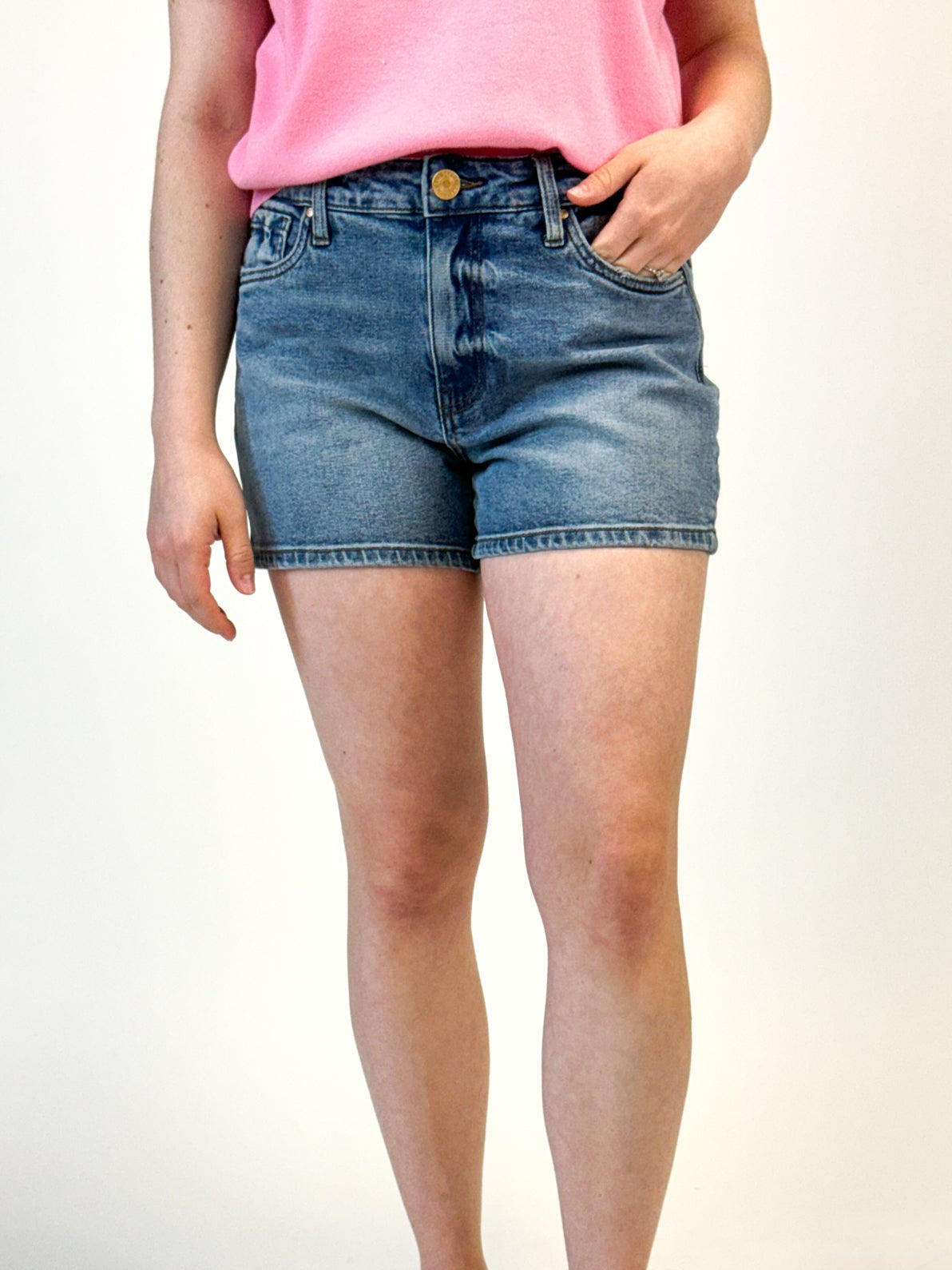 KUT Jane High Rise Shorts - Distinguished