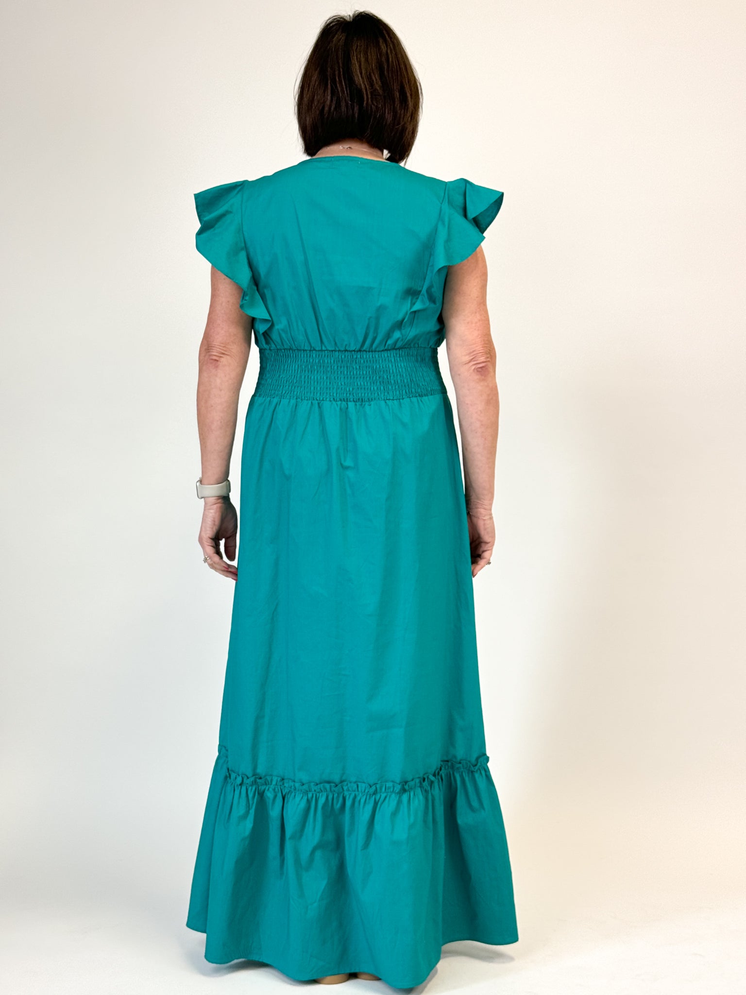 Molly Bracken Emerald Green Maxi Dress
