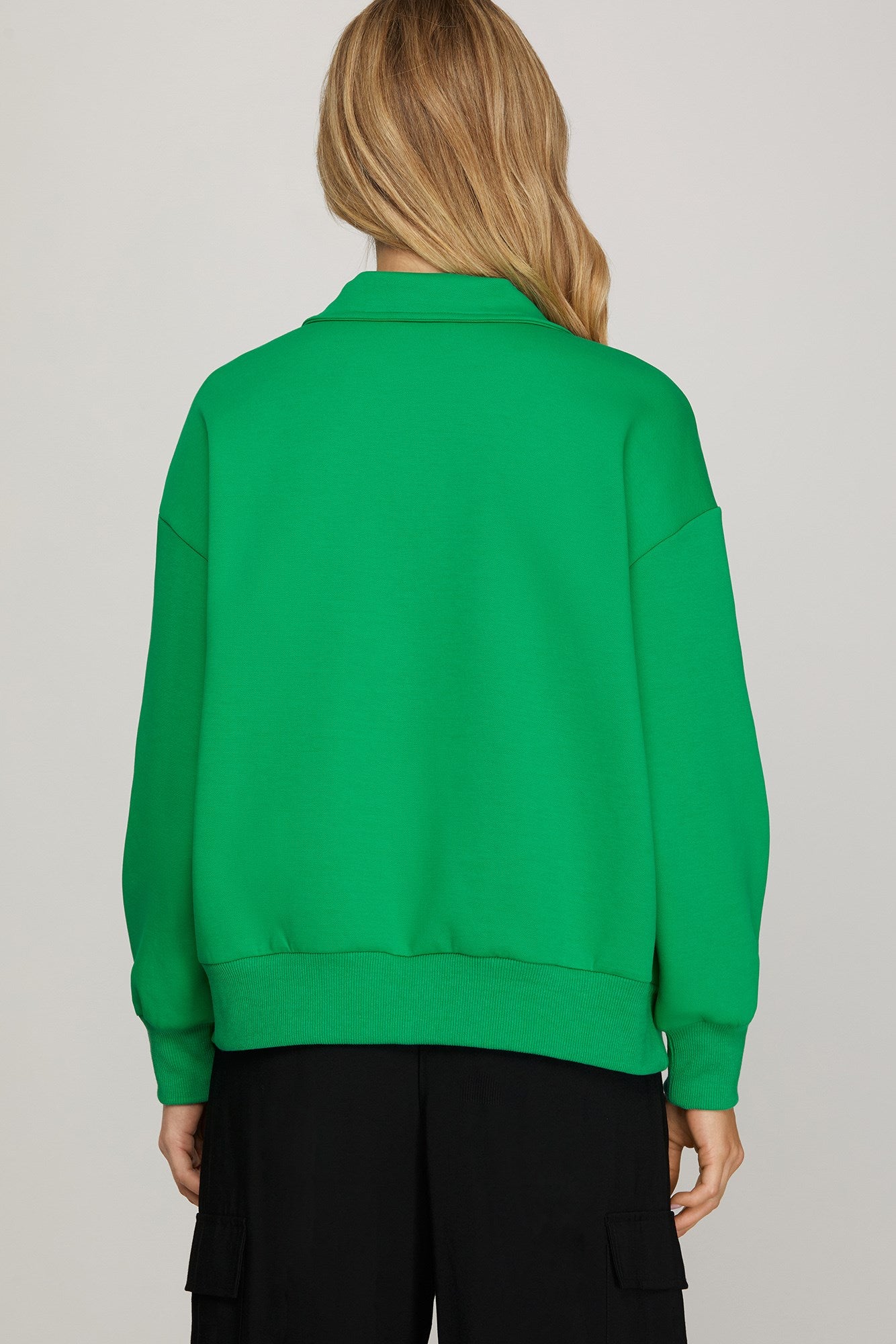 Half Zip Sweatshirt