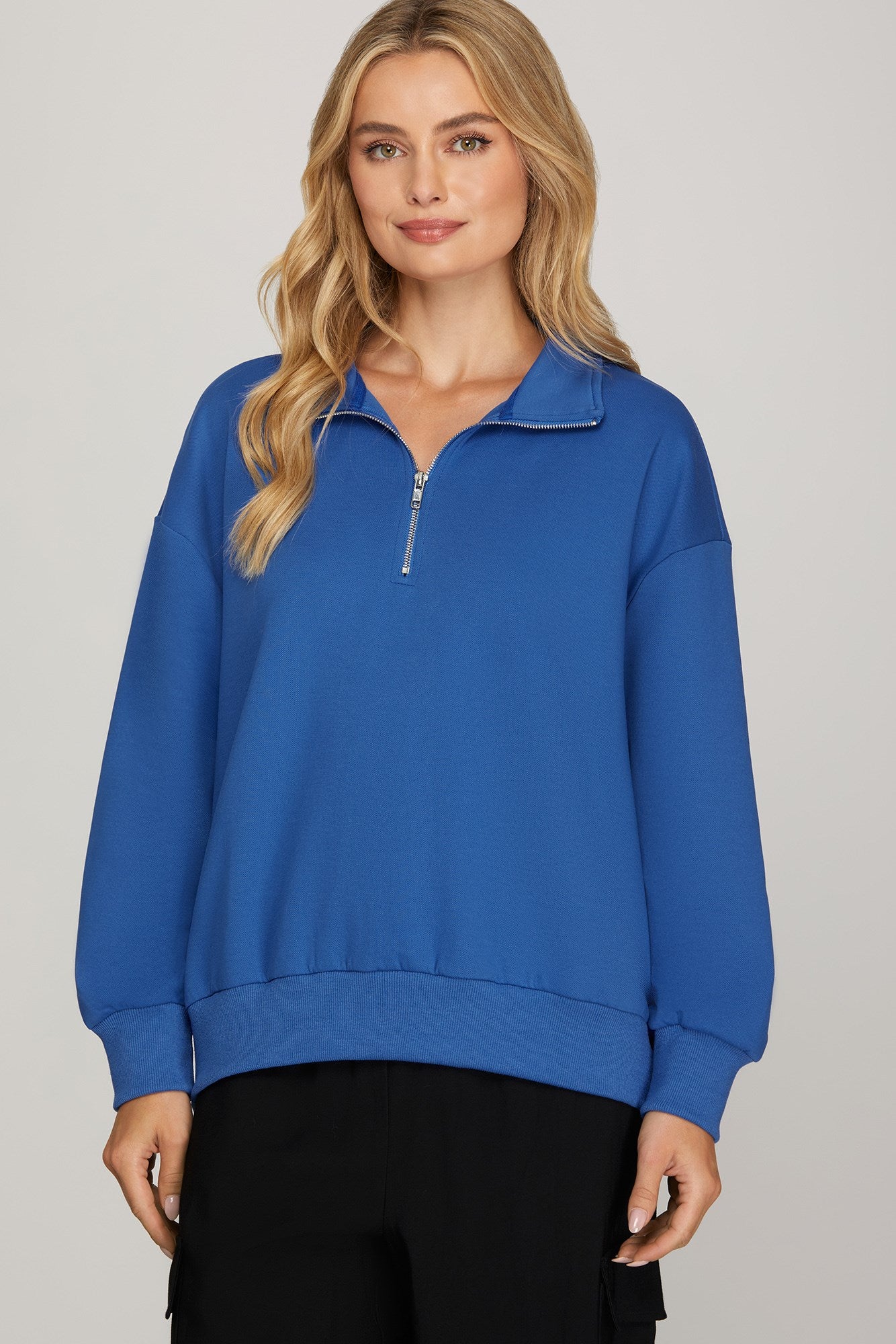 Half Zip Sweatshirt