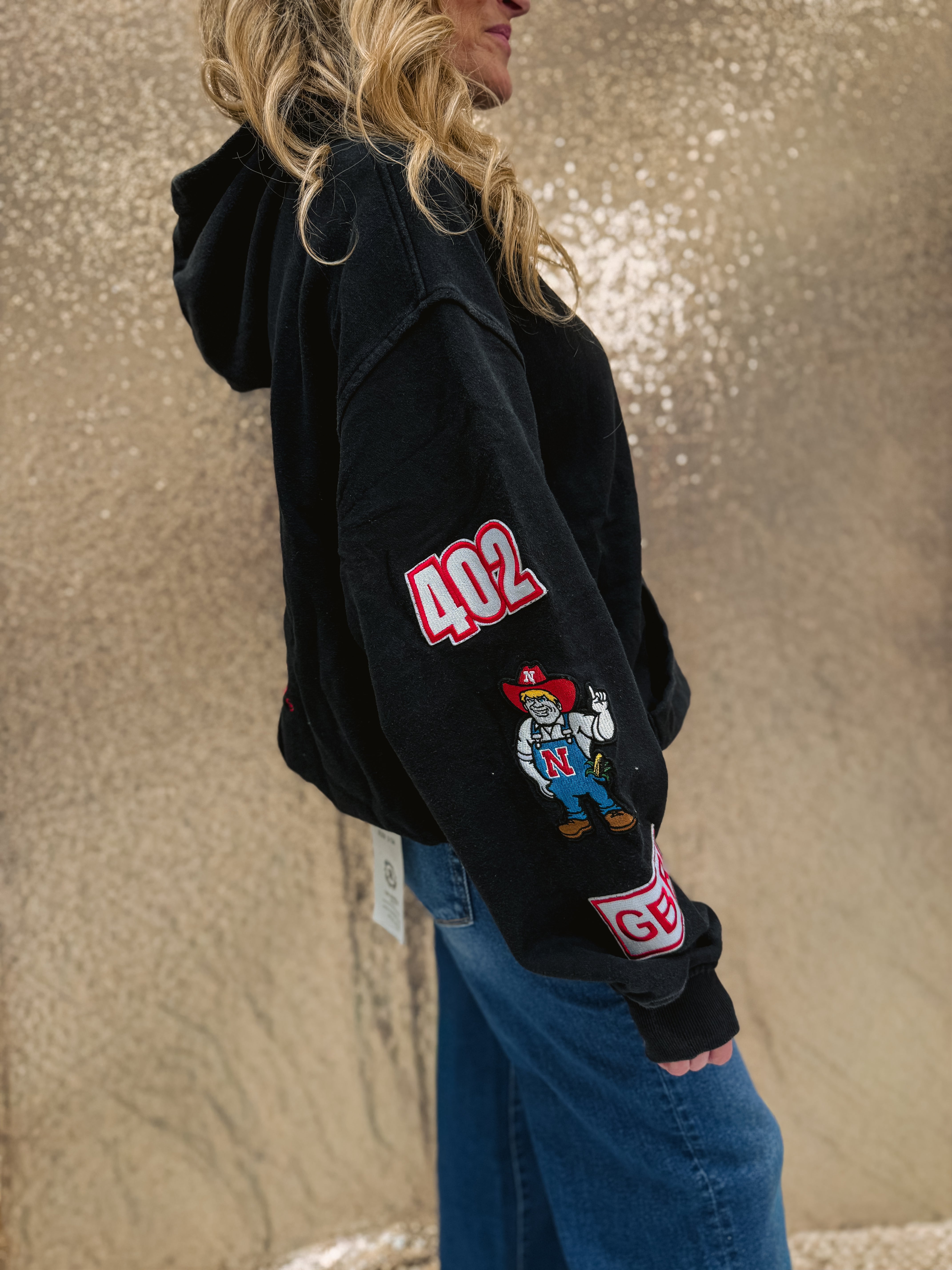 Huskers Patch Hoodie