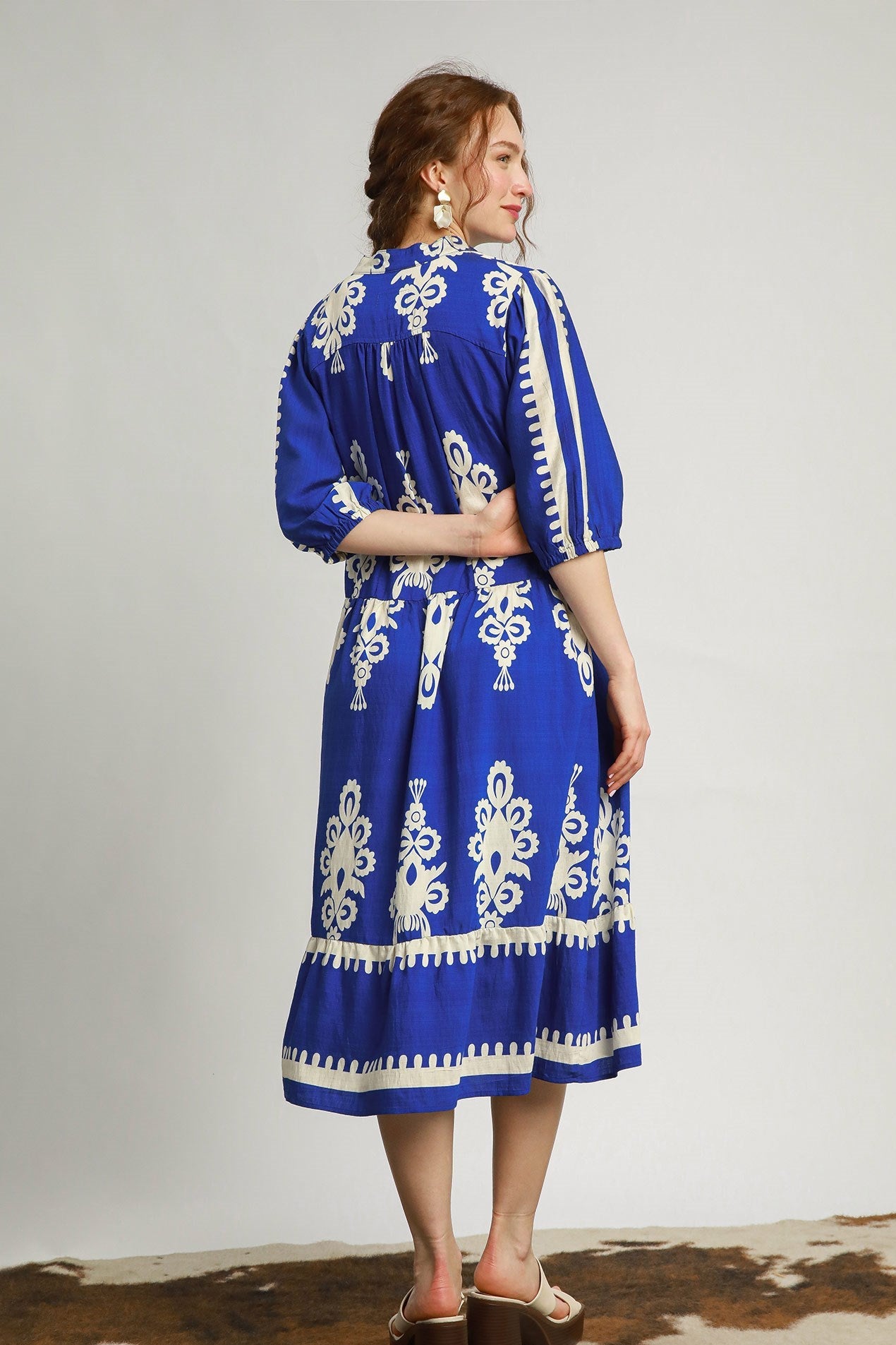 Desert Bloom Midi Dress