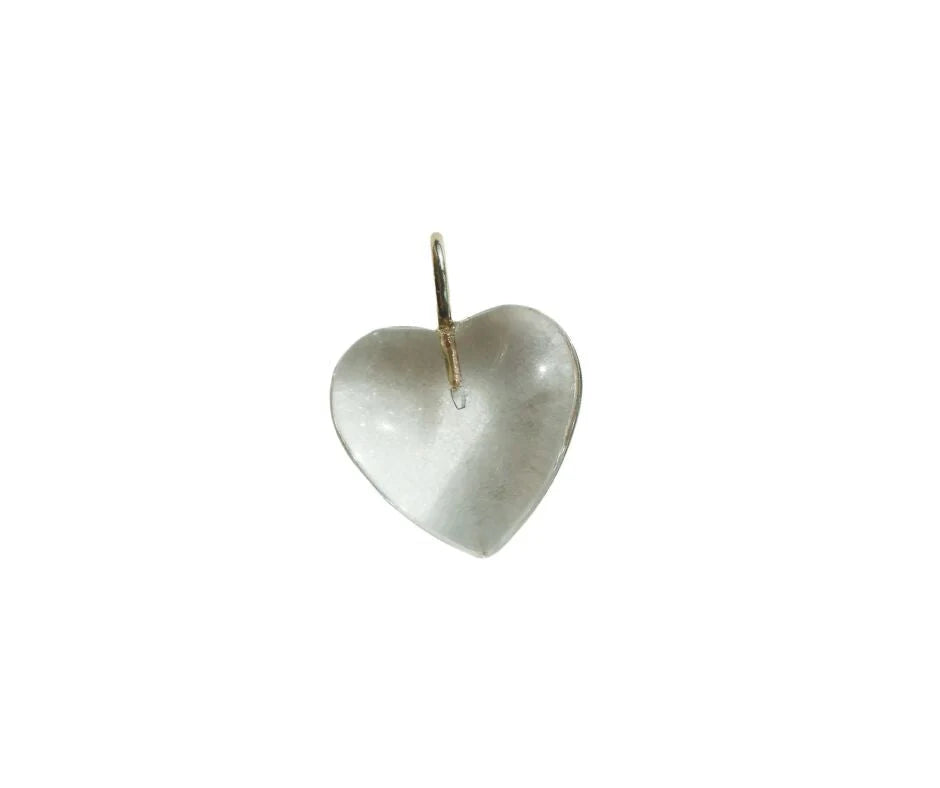 Sis Kiss Palm Beach Stone Heart Charm