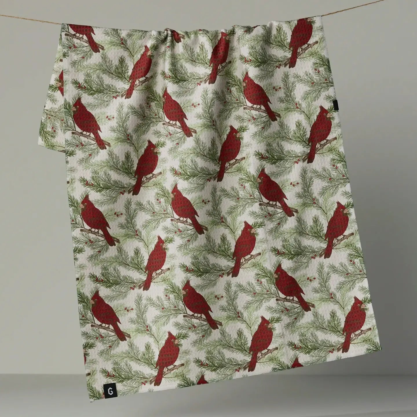 Geometry Christmas Tea Towels