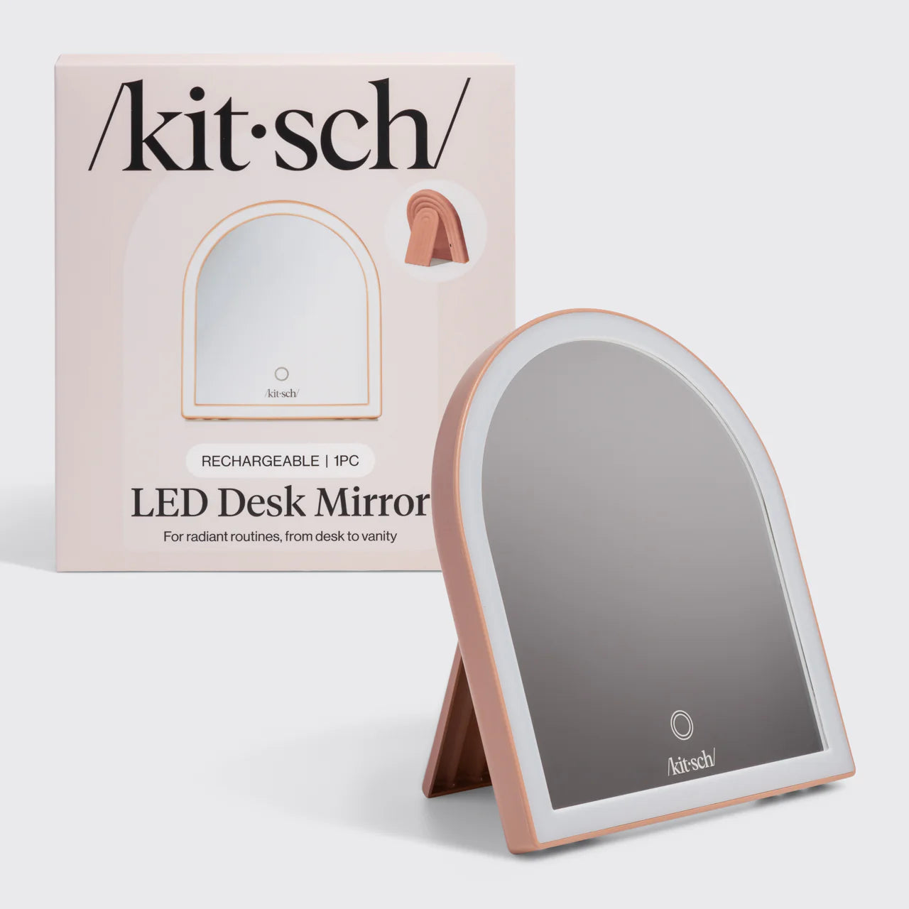 Kitsch Terracotta Arch Desk Mirror