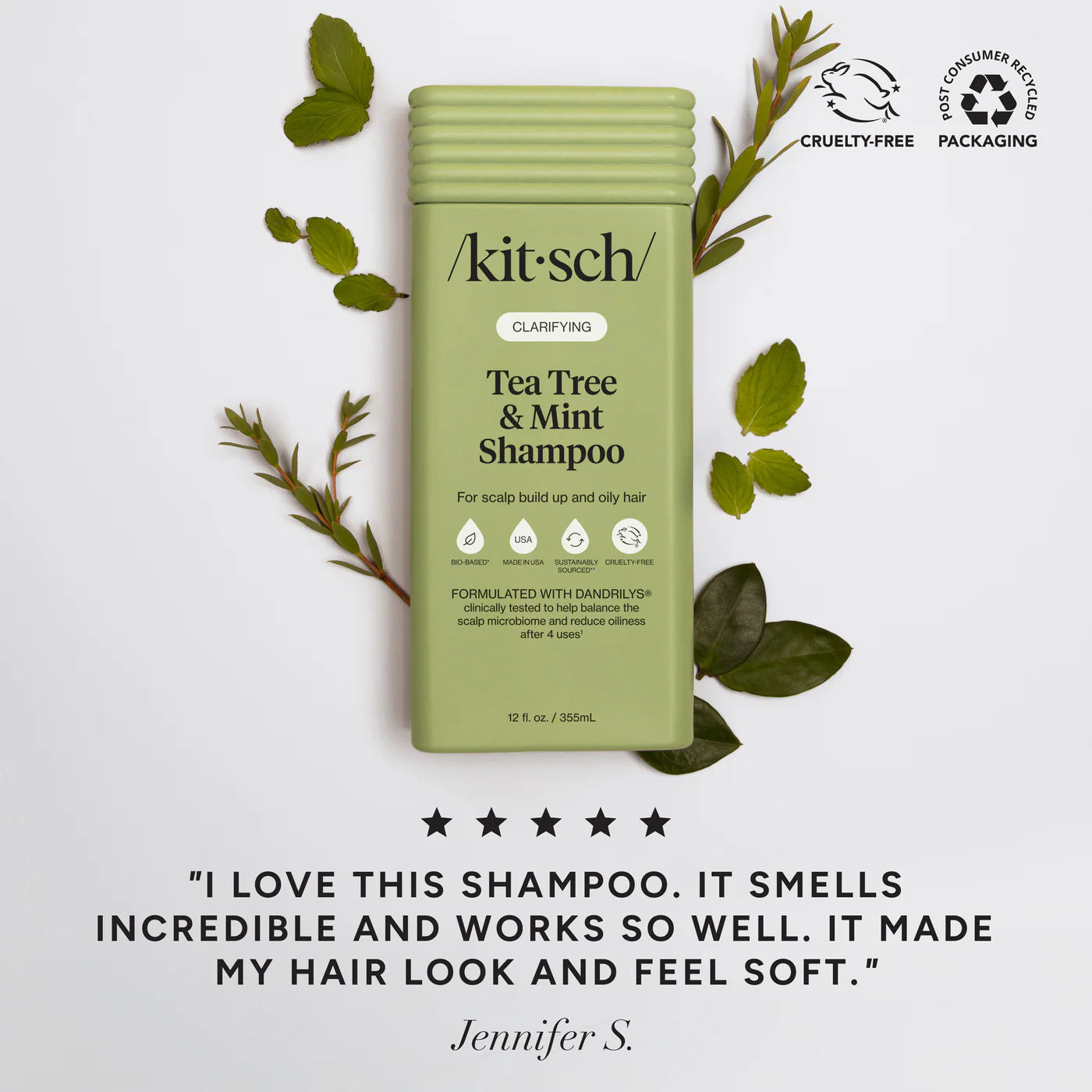 Clarifying Tea Tree & Mint Shampoo & Conditioner Combo