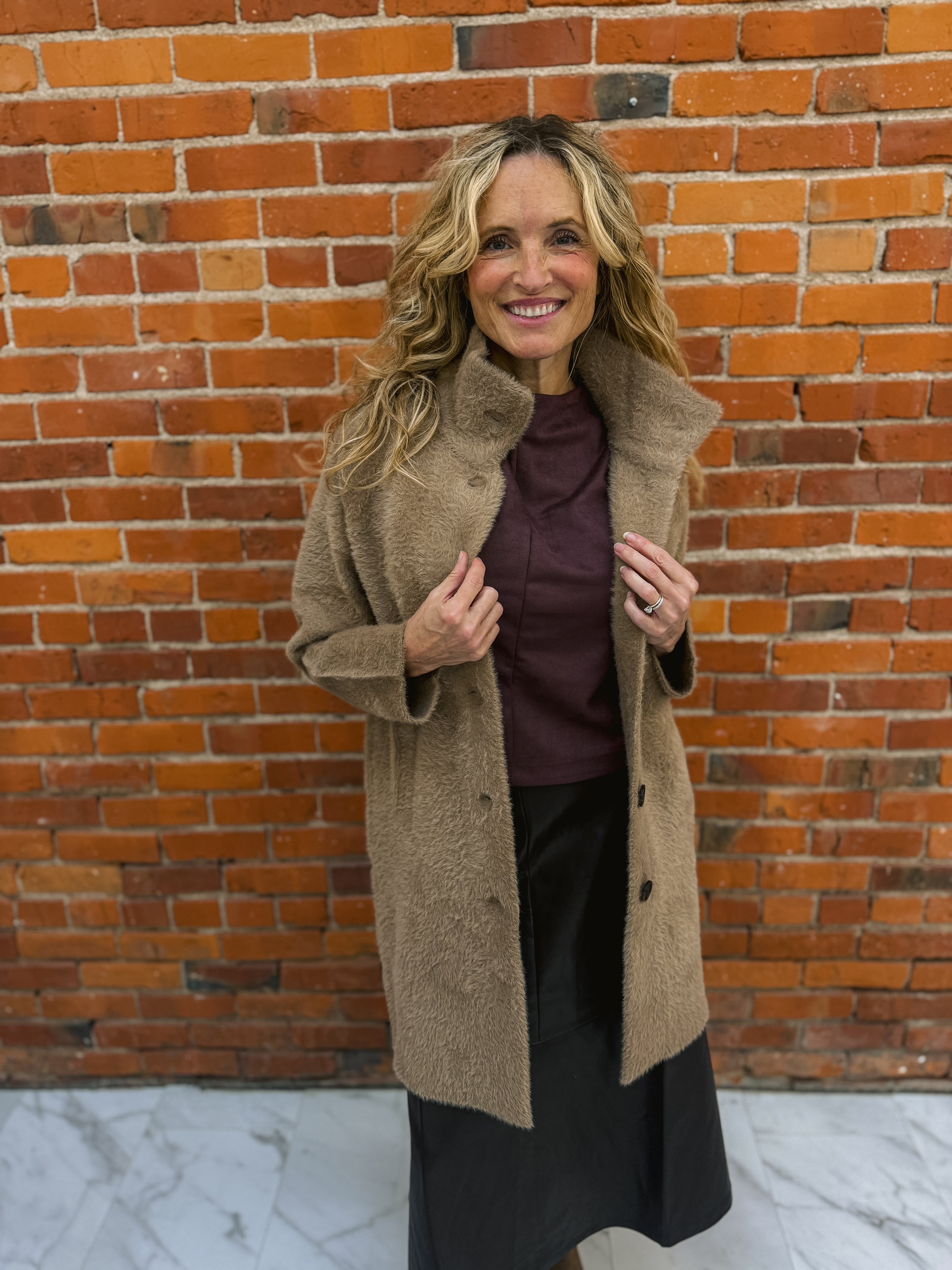 KUT Blythe Long Sweater Jacket