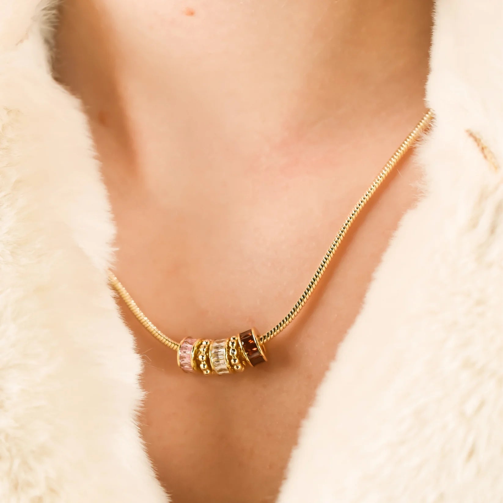 Sis Kiss Slider Birthstone Charms