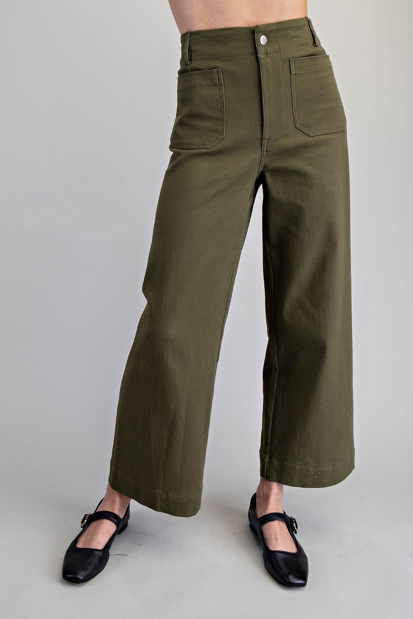 Soft Washed Wide Leg Pants