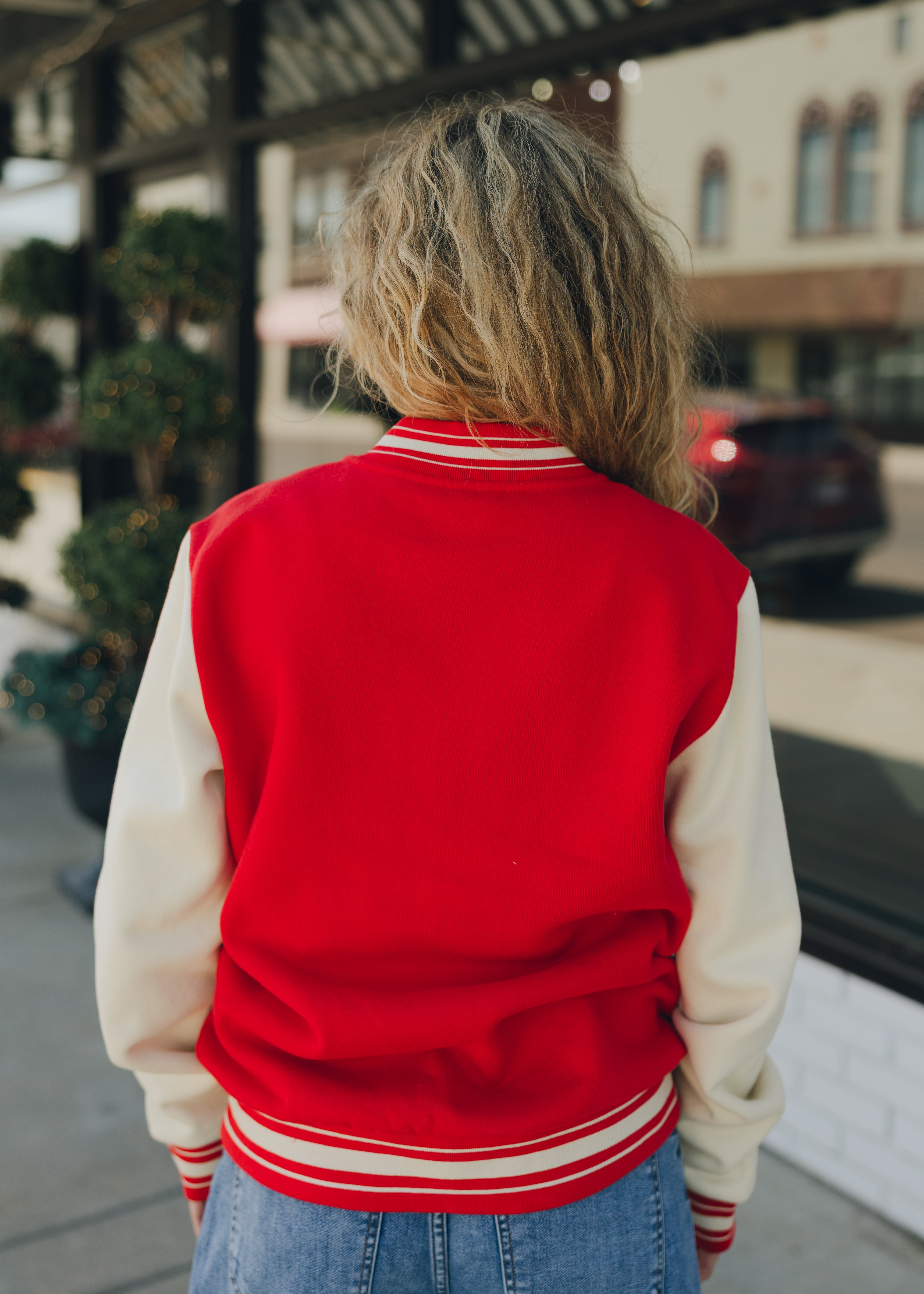 Nebraska Herbie Patch Letterman Jacket