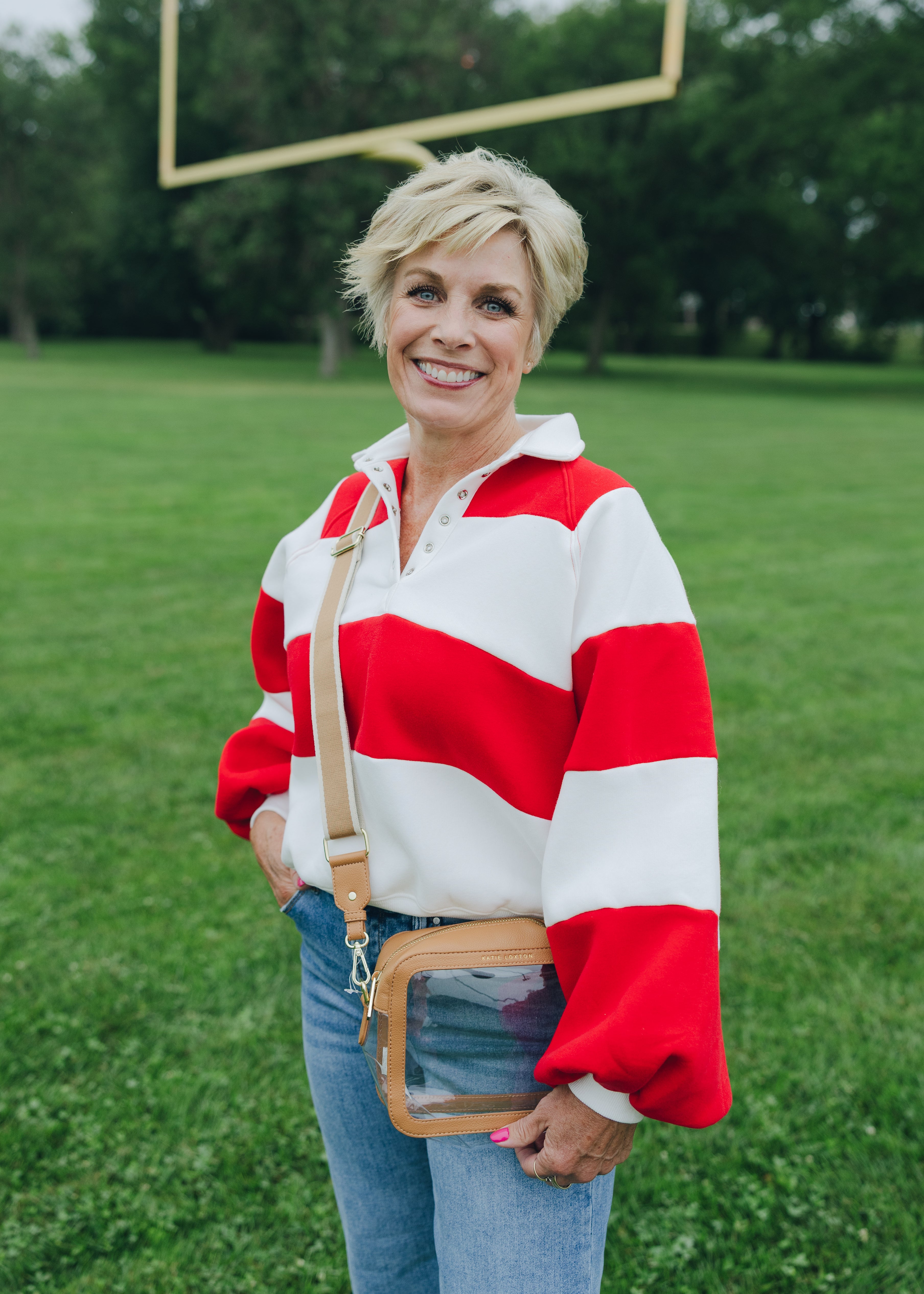 Everly Striped Pullover