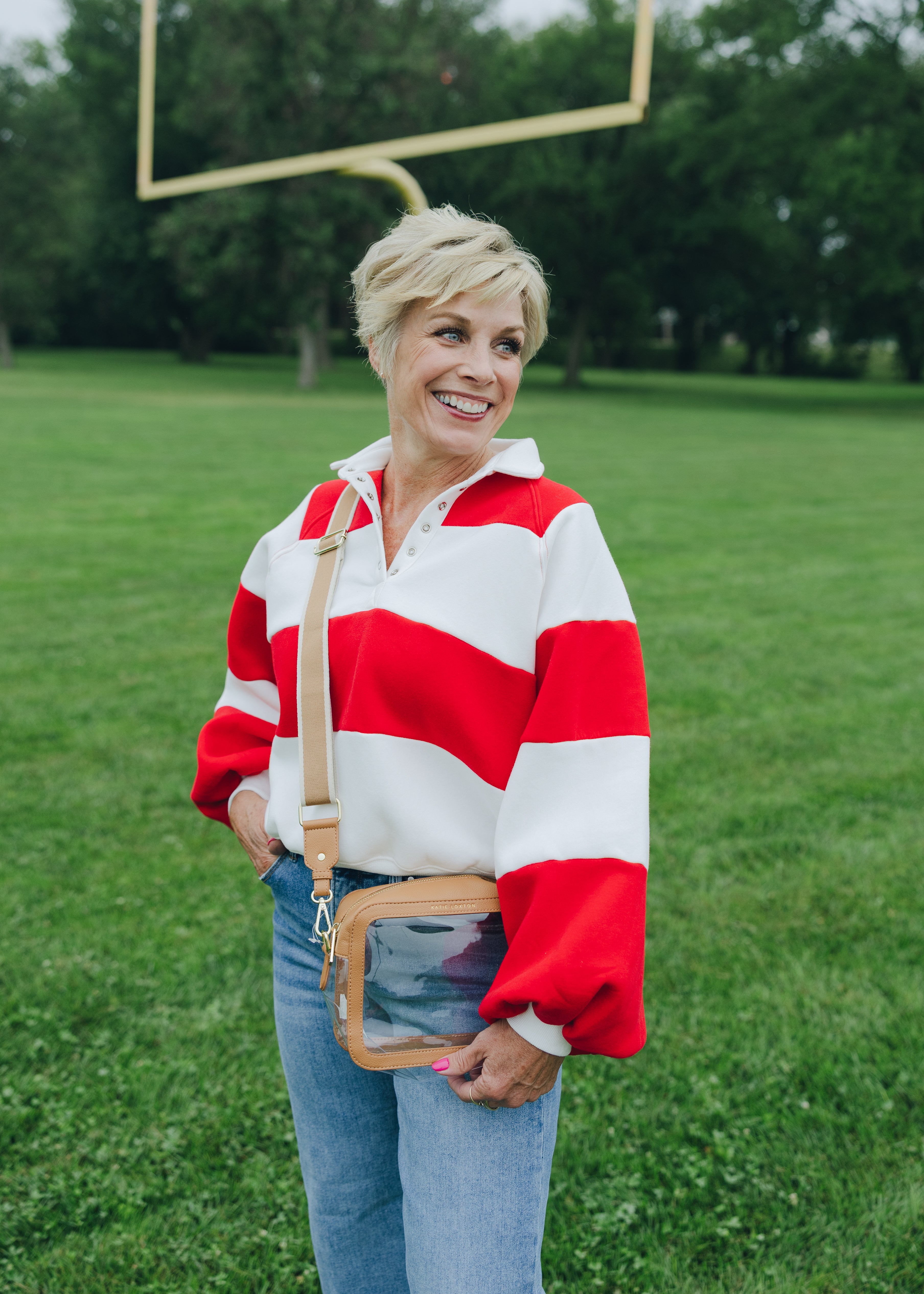 Everly Striped Pullover